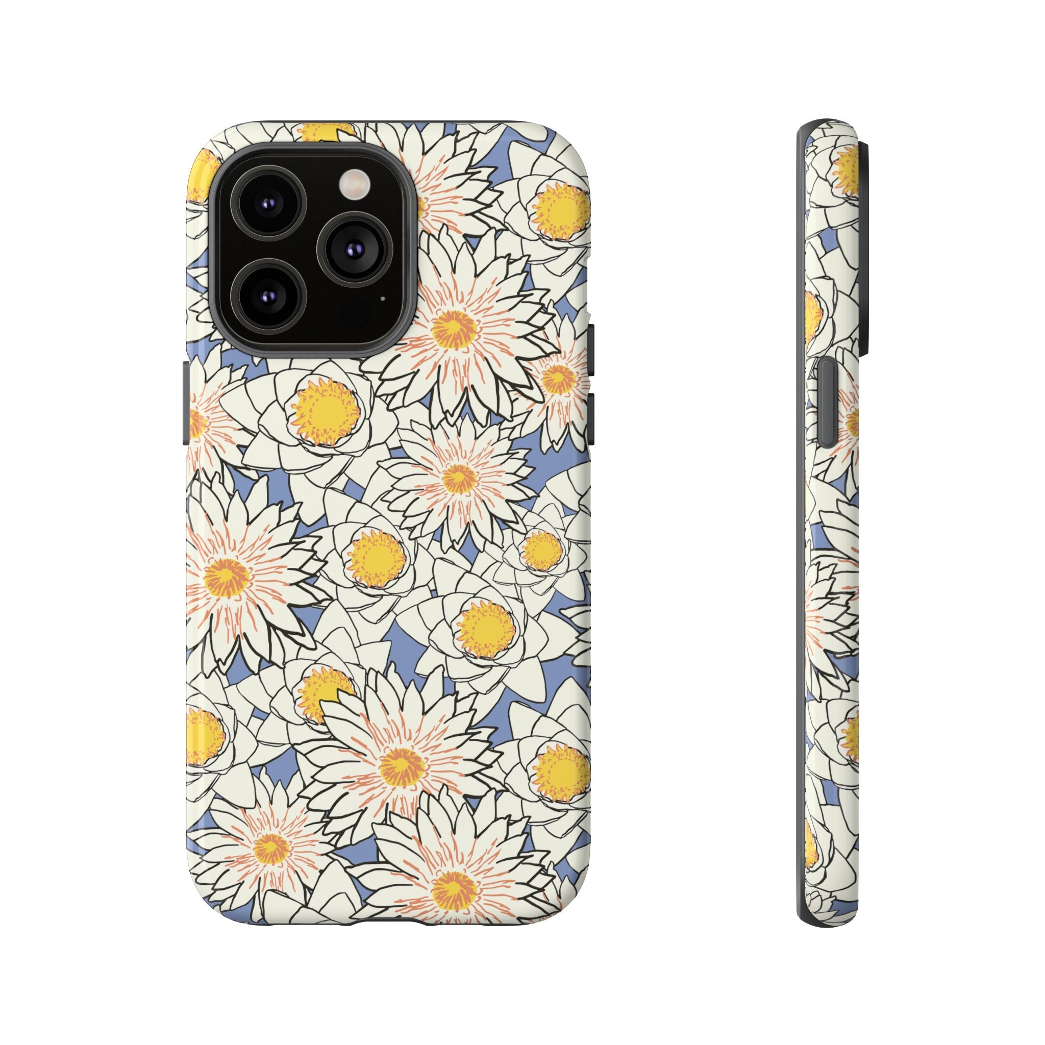 Stylish Phone Case, Floral Protective Cover, Gift for Nature Lovers, Trendy Tech Accessory, Customizable Phone Case