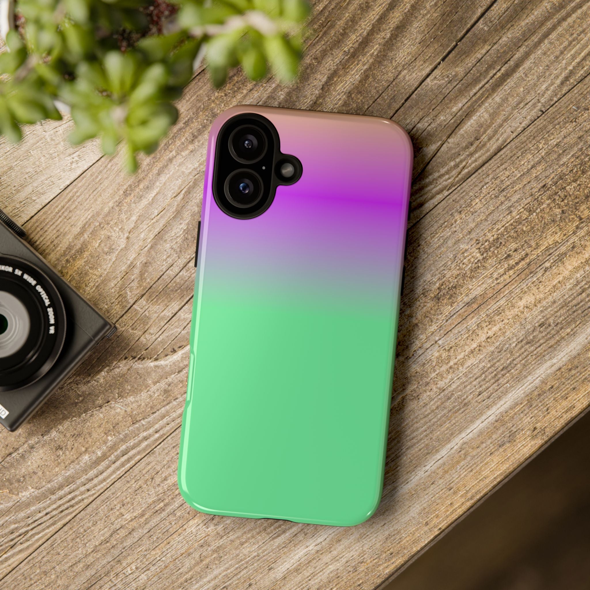 Vibrant Phone Case, Stylish Tech Accessory, Fun Gift Idea, Unique Mobile Cover, Trendy Gradient Design