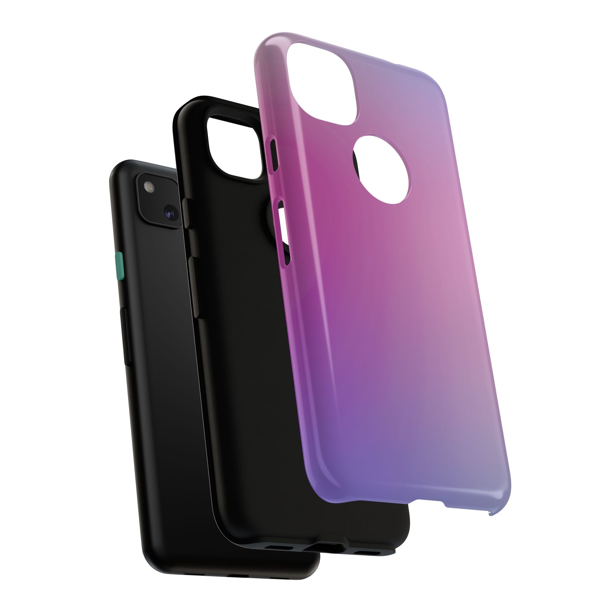 Stylish Phone Case, Tough Phone Cover, Gradient Phone Protector, Customizable Phone Shell, Durable Phone Accessory