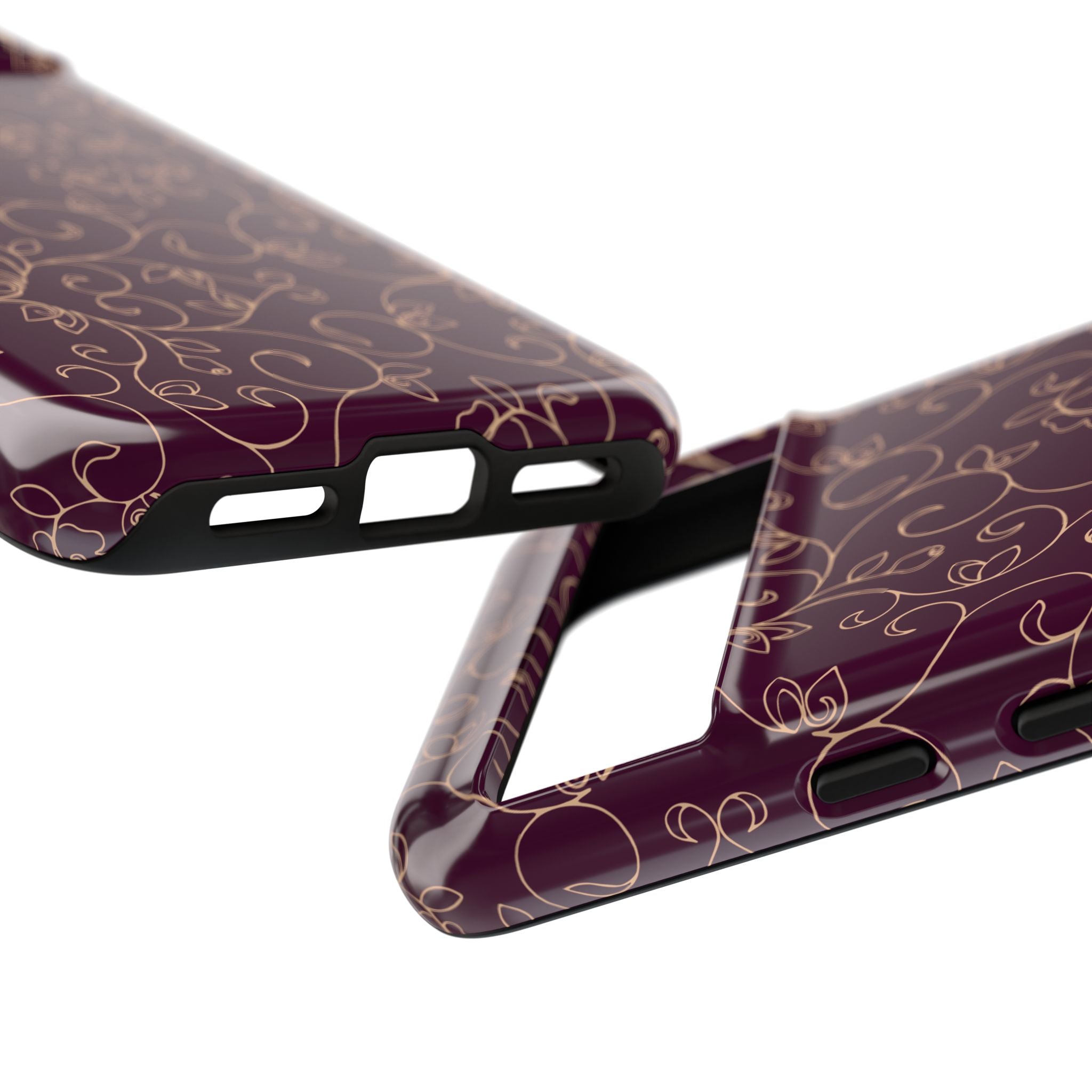 Elegant Floral Phone Case | Durable Mobile Cover, Gift for Her, Floral Design, Stylish Accessory, Phone Protection