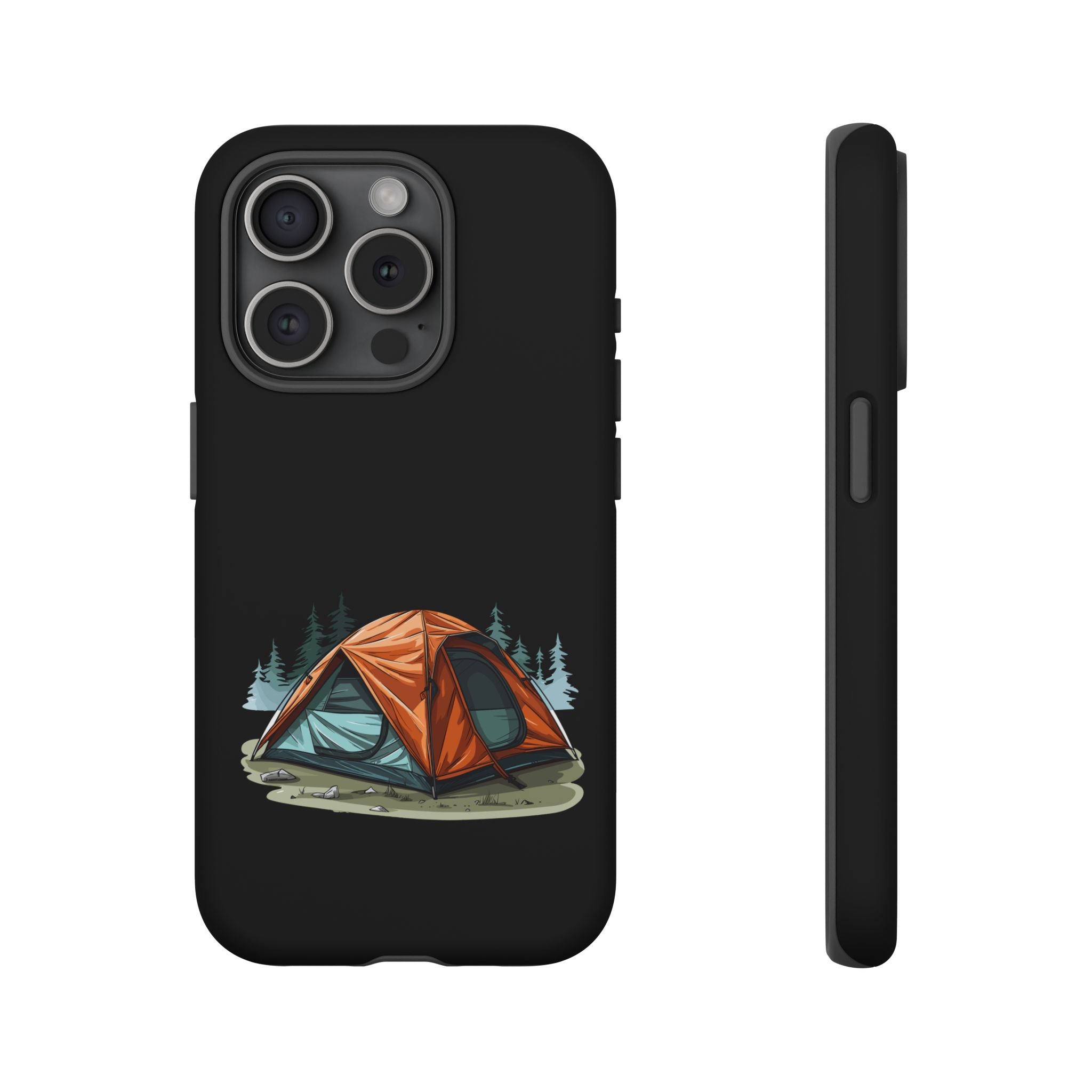 Camping Phone Case, Outdoor Adventure, Nature Lover Gift, Tough Cases, Hiking Accessory, Travel Gear, Camping Vibes