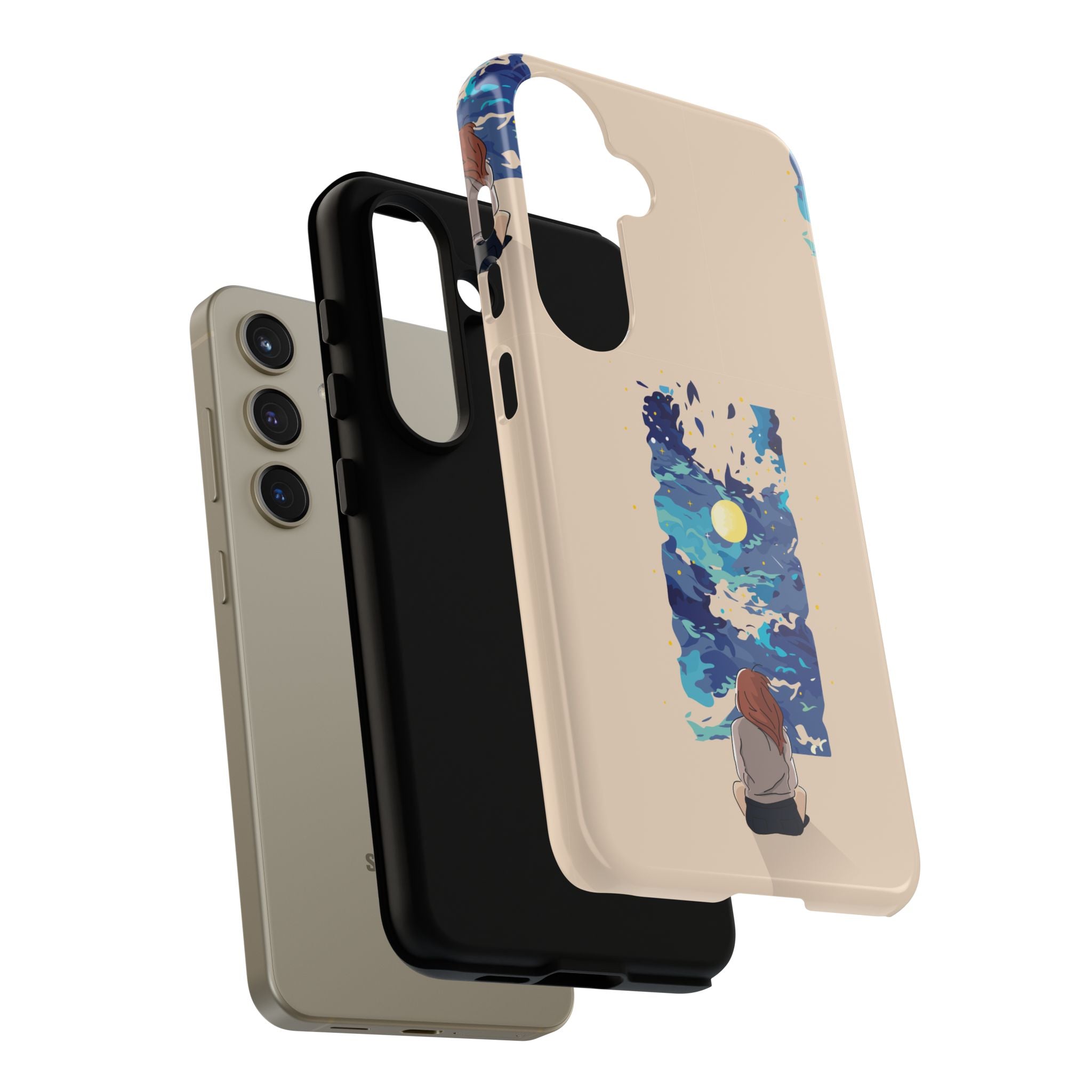 Artistic Phone Case – Expressive Protective Cover, Unique Gift for Her, Birthday Present, Eco-Friendly Mobile Accessory, Smartphone Case