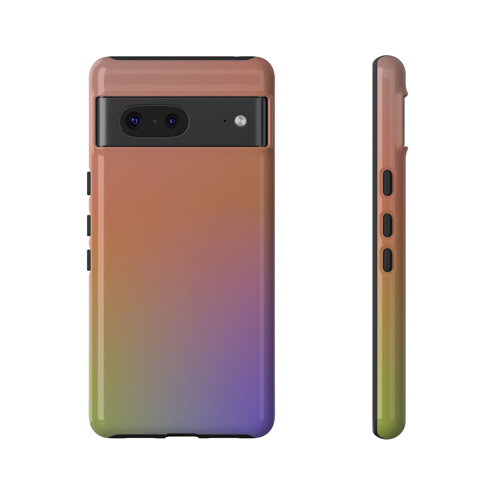Colorful Gradient Phone Case, Tough Cases for iPhone, Customizable Phone Cover, Trendy Tech Accessory, Gift for Tech Lovers