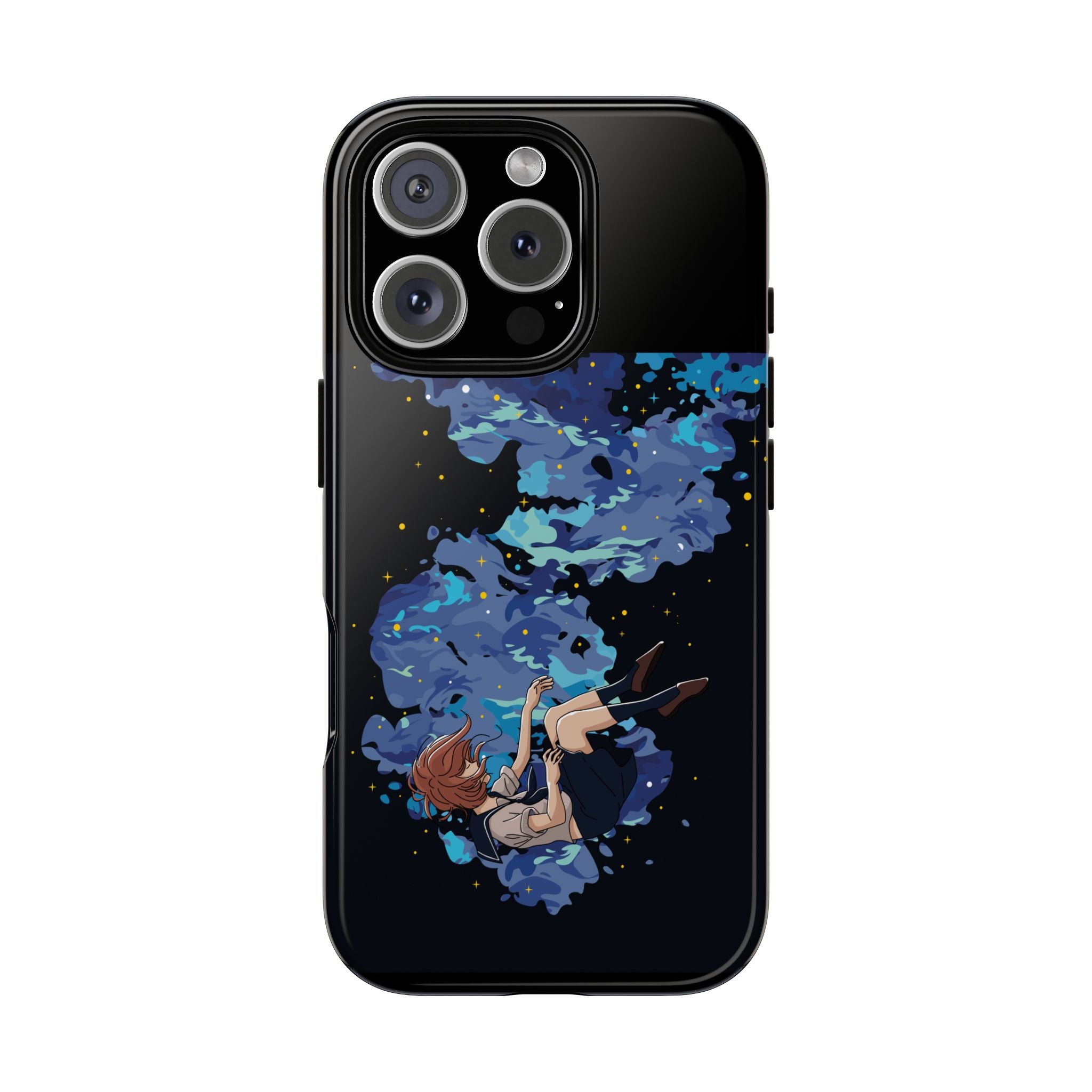 Tough Cases Phone Case - Artistic Galaxy Design, Cute Sleeve for Teens, Gift for Students, Unique Mobile Accessory, Trendy Tech Protection