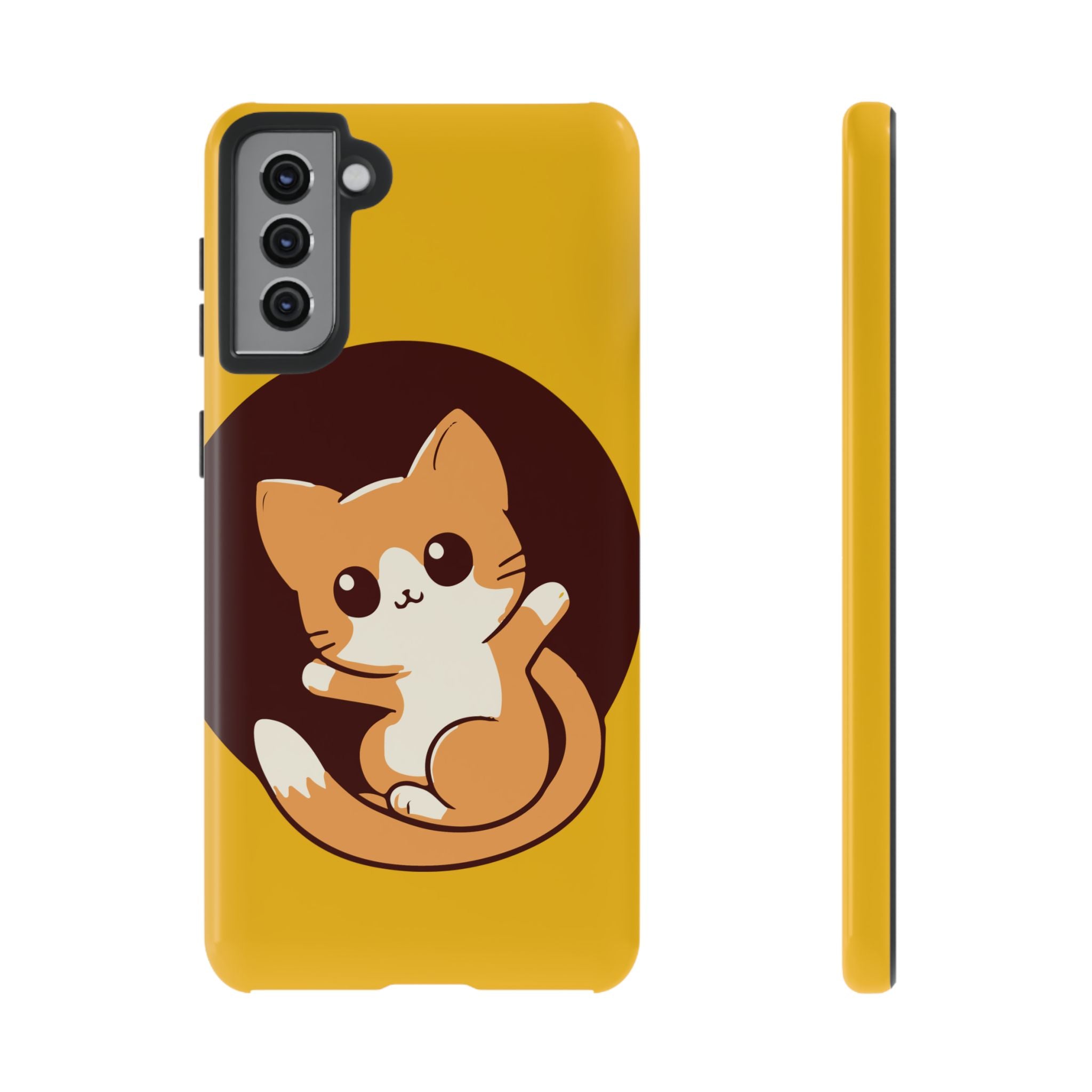 Cute Cat Phone Case | Tough Cases for Cat Lovers, Animal Design, Fun Gift, Unique Case, Durable Protection