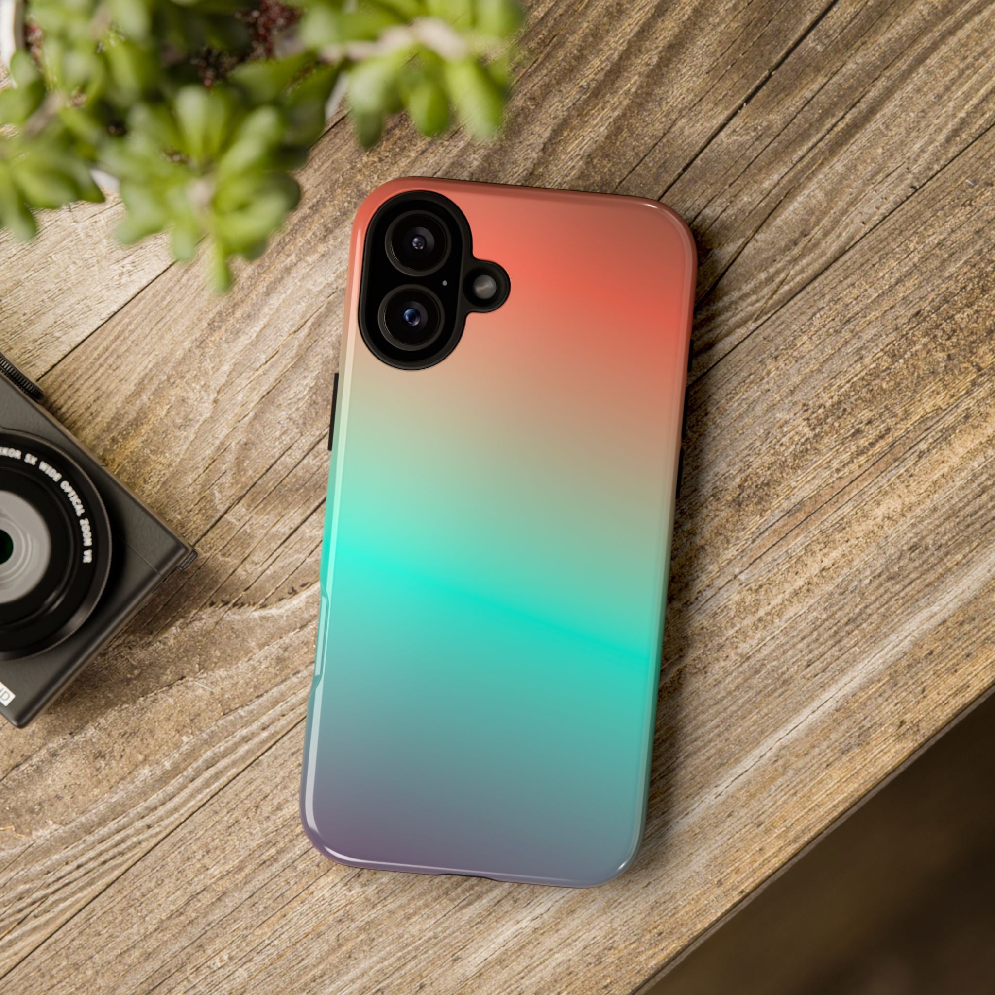 Gradient Phone Case, Tough Cases for Protection, Stylish iPhone Cover, Trendy Mobile Accessory, Perfect Gift for Tech Lovers