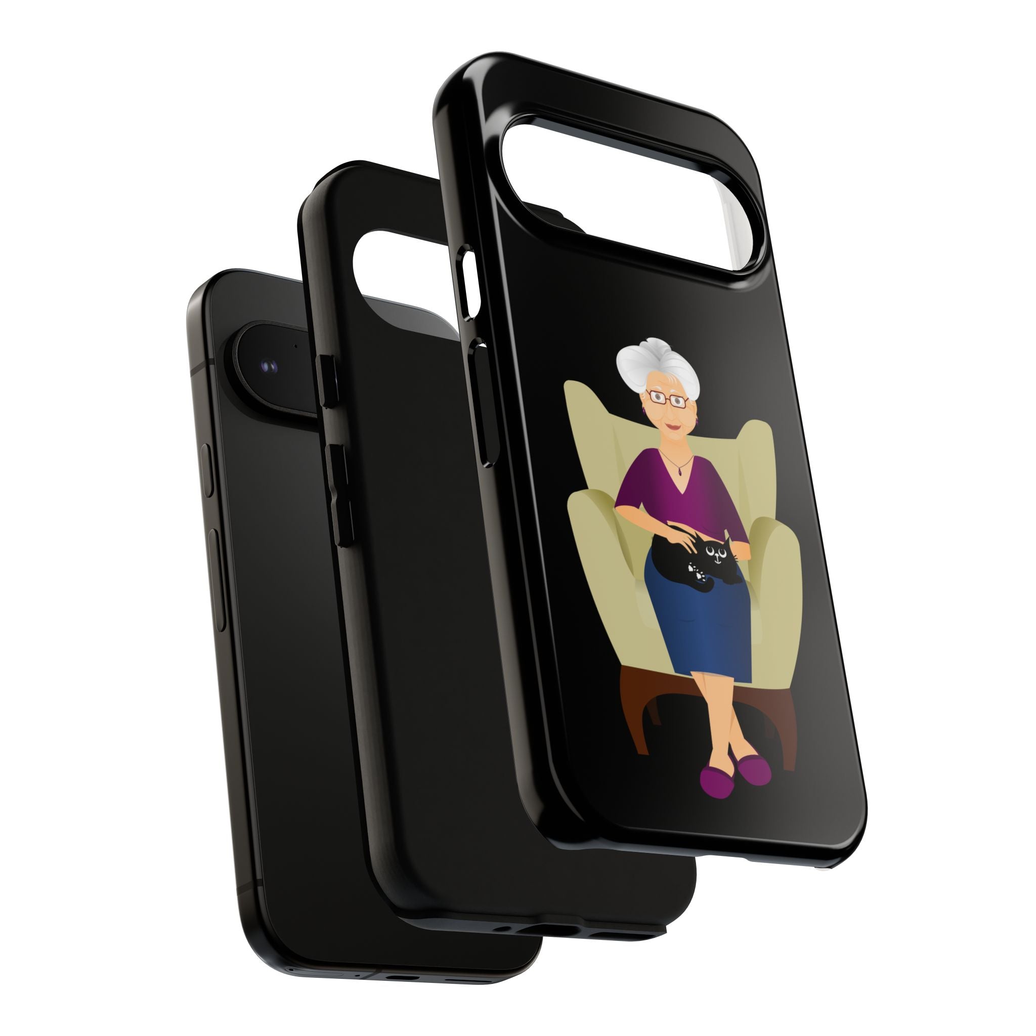Grandma Phone Case, Tough Phone Cover for Grandparents, Durable Case for Seniors, Unique Gift for Grandmother, Personalized Tech Accessory
