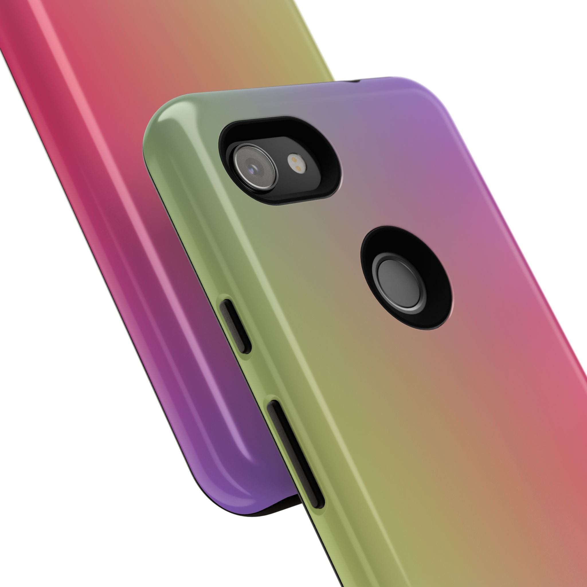 Gradient Phone Case, Tough Cases, Colorful Tech Accessory, Modern Phone Protection, Trendy Gift for Friends, Birthday, Holidays