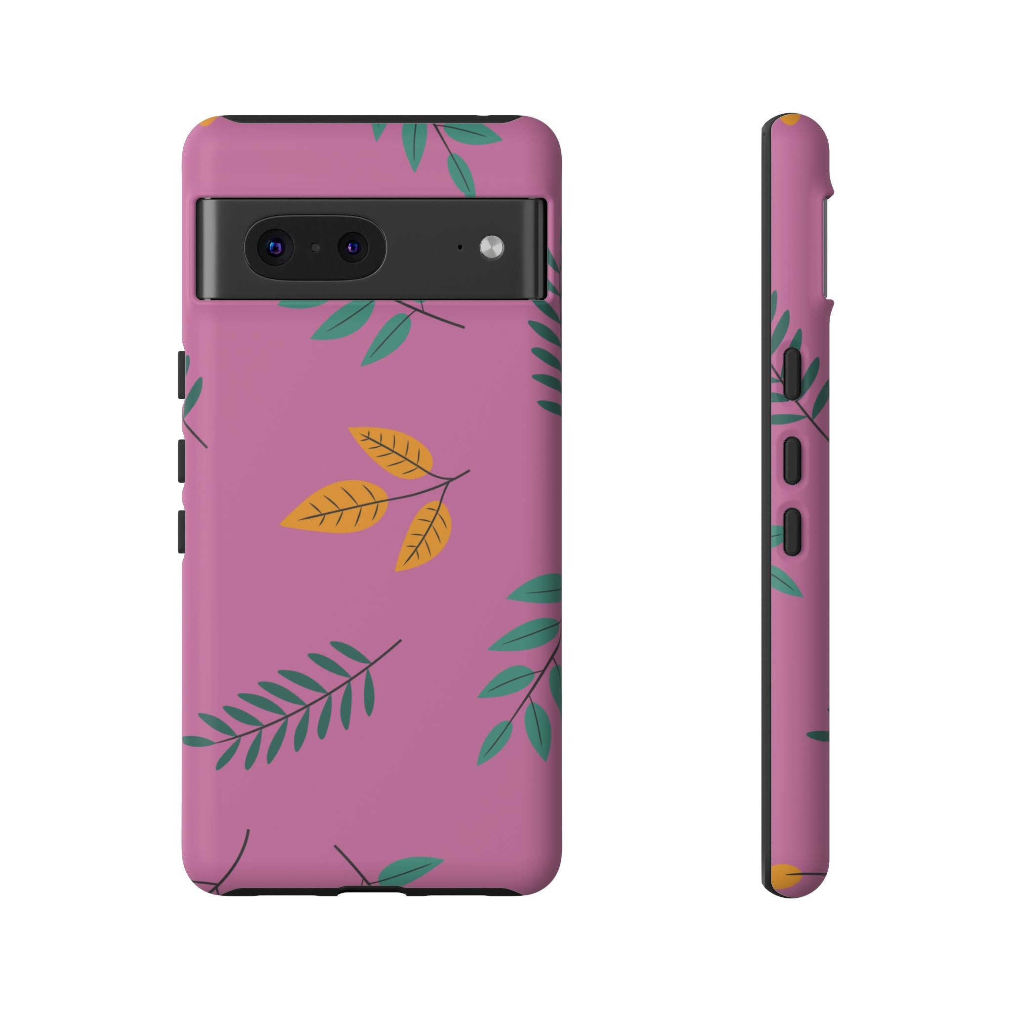 Feminine Floral Phone Case, Tough Cases for iPhone, Nature-Themed Tech Accessory, Cute Gift for Her, Botanical Design, Spring Decor