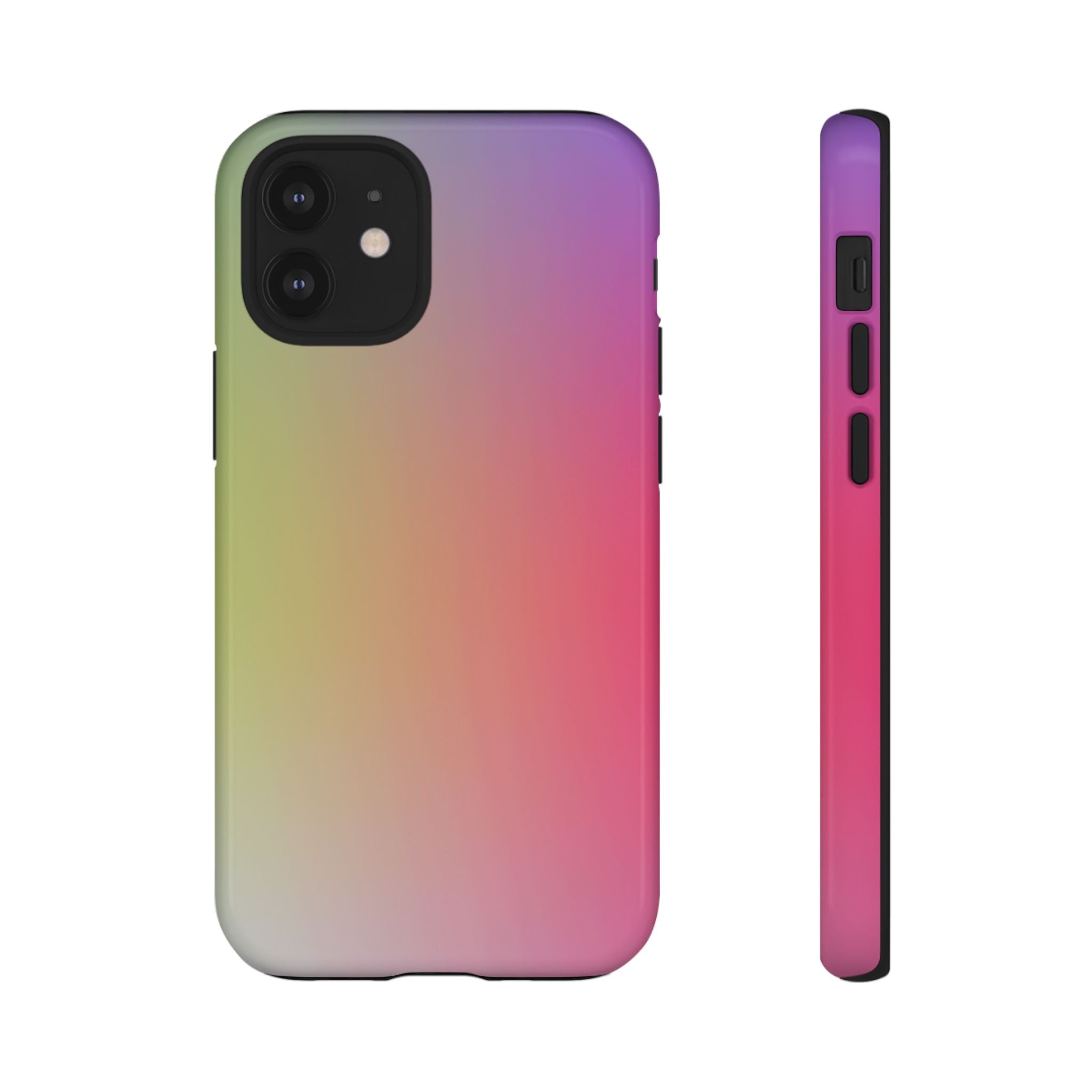 Gradient Phone Case, Tough Cases, Colorful Tech Accessory, Modern Phone Protection, Trendy Gift for Friends, Birthday, Holidays