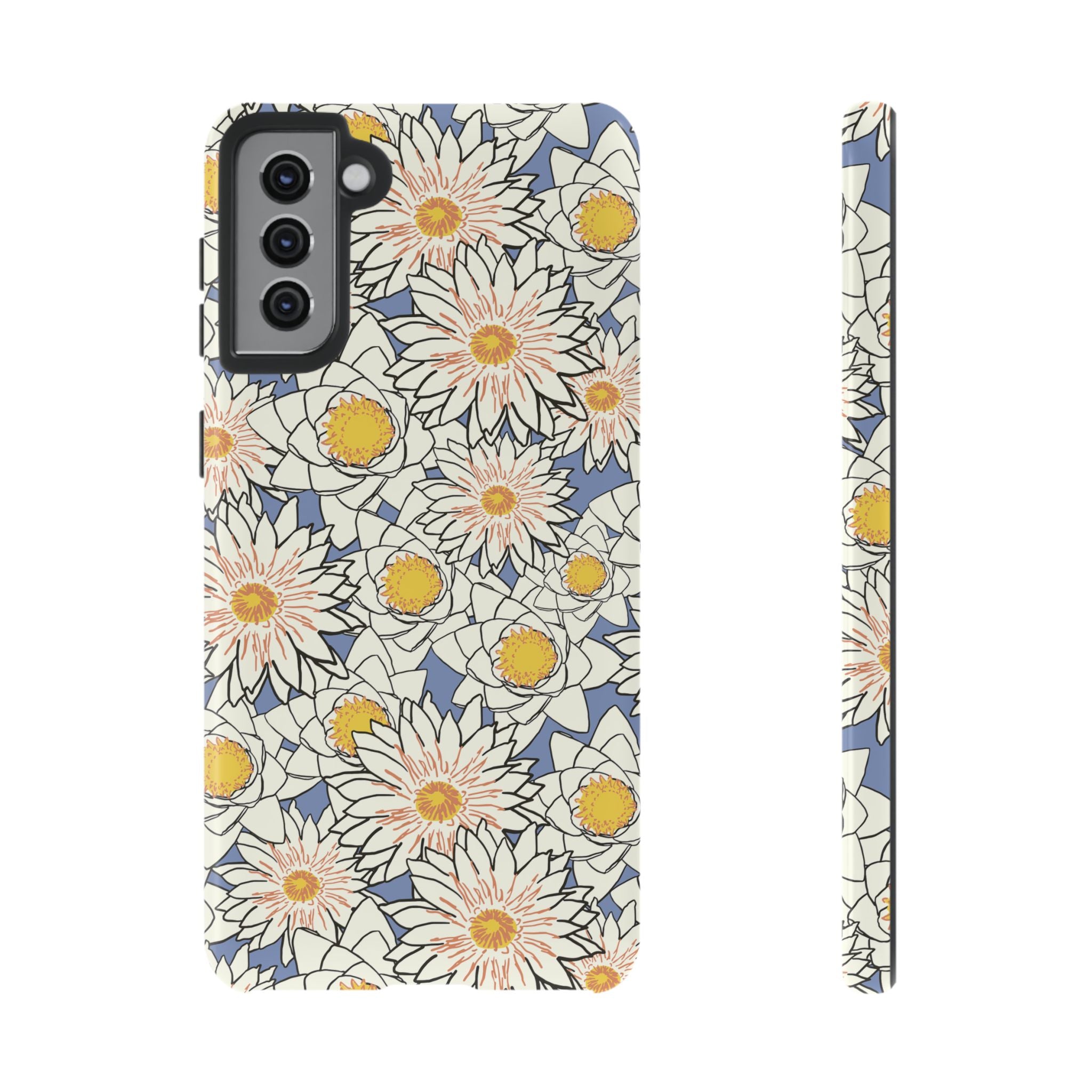 Stylish Phone Case, Floral Protective Cover, Gift for Nature Lovers, Trendy Tech Accessory, Customizable Phone Case