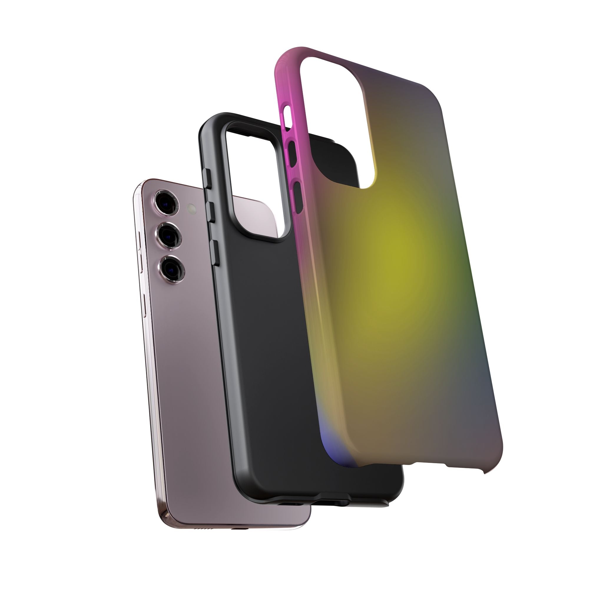 Colorful Tough Phone Case, Stylish Slim Cover, Durable Mobile Protection, Trendy Gift for Tech Lovers, Vibrant Phone Accessory