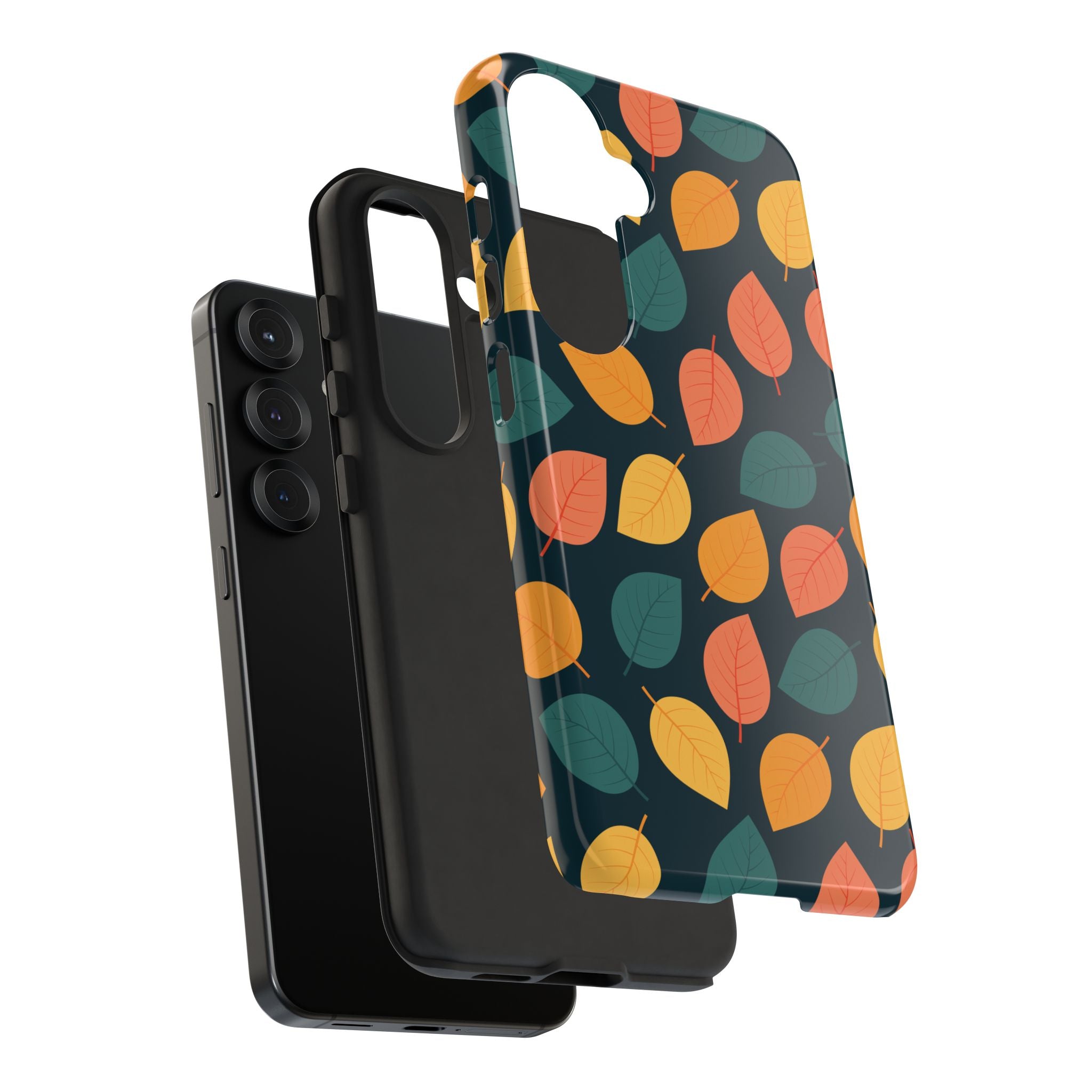 Autumn Leaves Phone Case - Protective Cell Phone Cover, Fall Aesthetic, Nature Lover Gift, Seasonal Accessories, Eco-Friendly Case