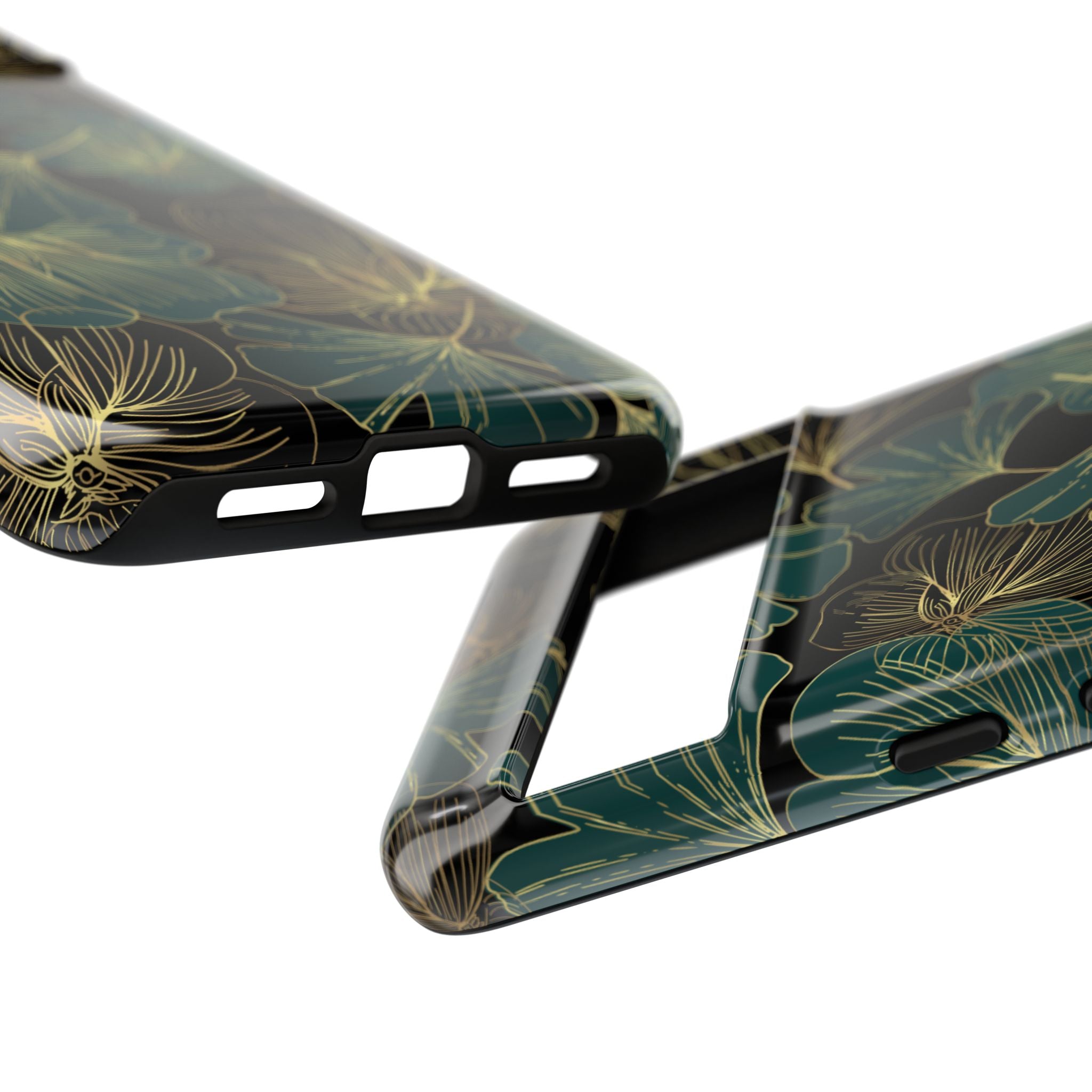 Floral Phone Case - Tough Cases, Protective Cover, Stylish Accessory, Gift for Her, Nature-Inspired Design