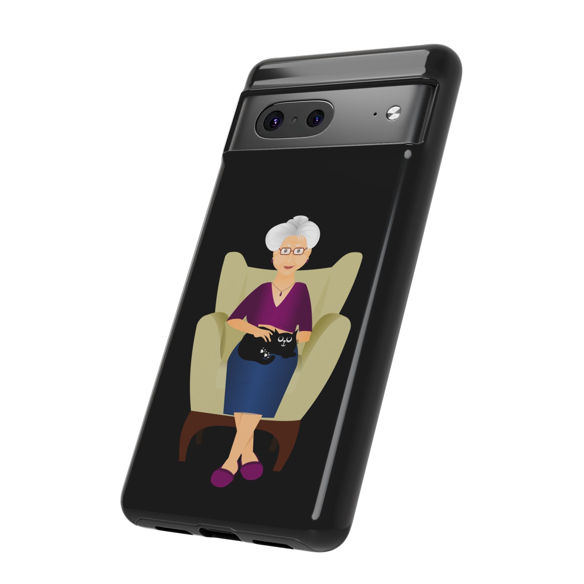 Grandma Phone Case, Tough Phone Cover for Grandparents, Durable Case for Seniors, Unique Gift for Grandmother, Personalized Tech Accessory