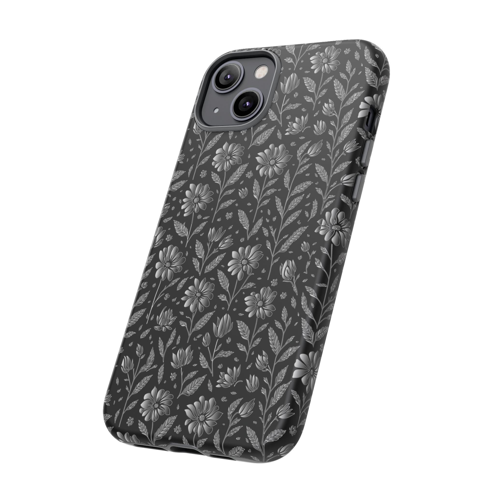 Stylish Floral Phone Case, Tough Floral Case, Botanical Phone Cover, Durable Floral Phone Protector, Gift for Her