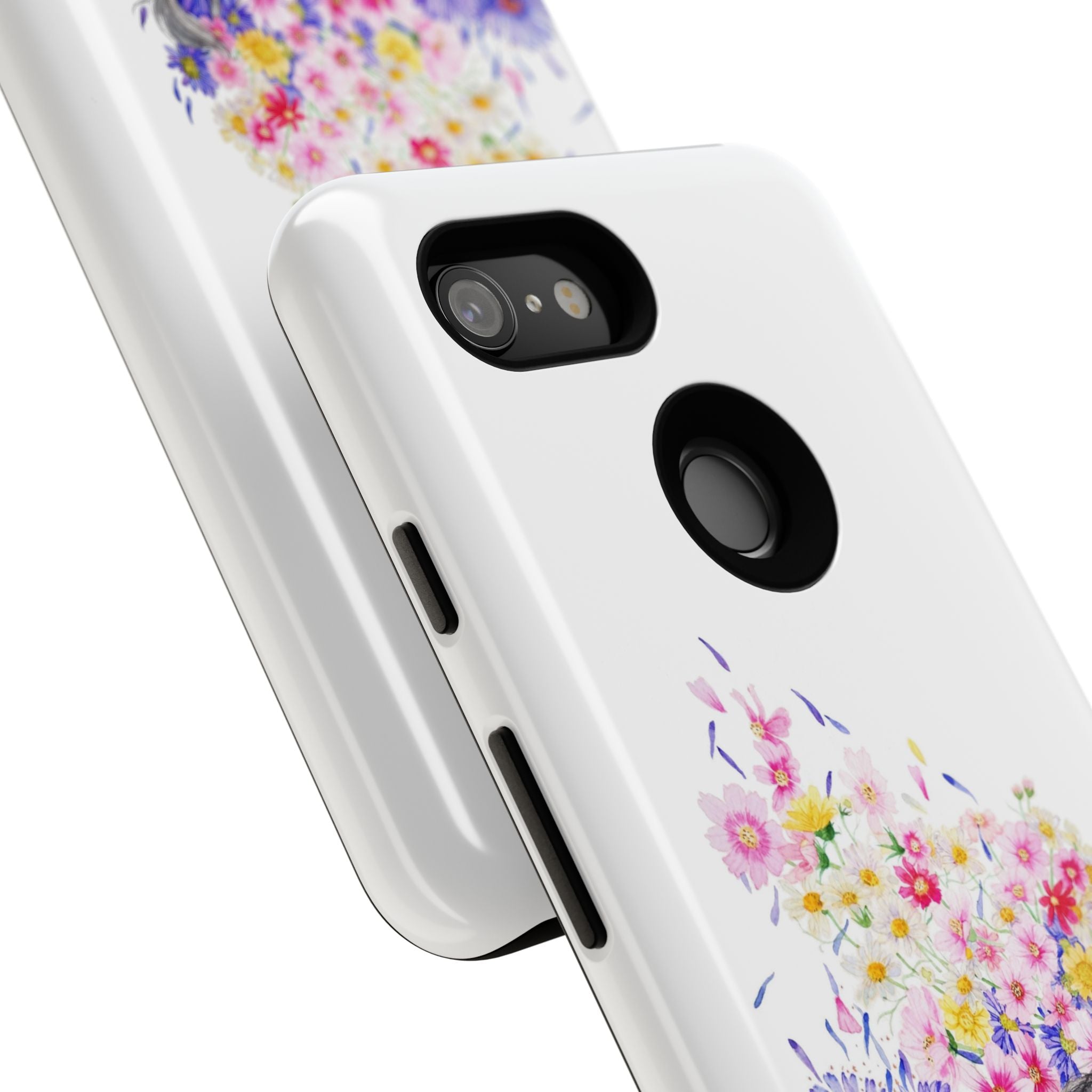 Floral Phone Case | Tough Cases | Cute Floral Design, Gift for Her, Spring Accessory, Mother's Day Gift, Stylish Protection