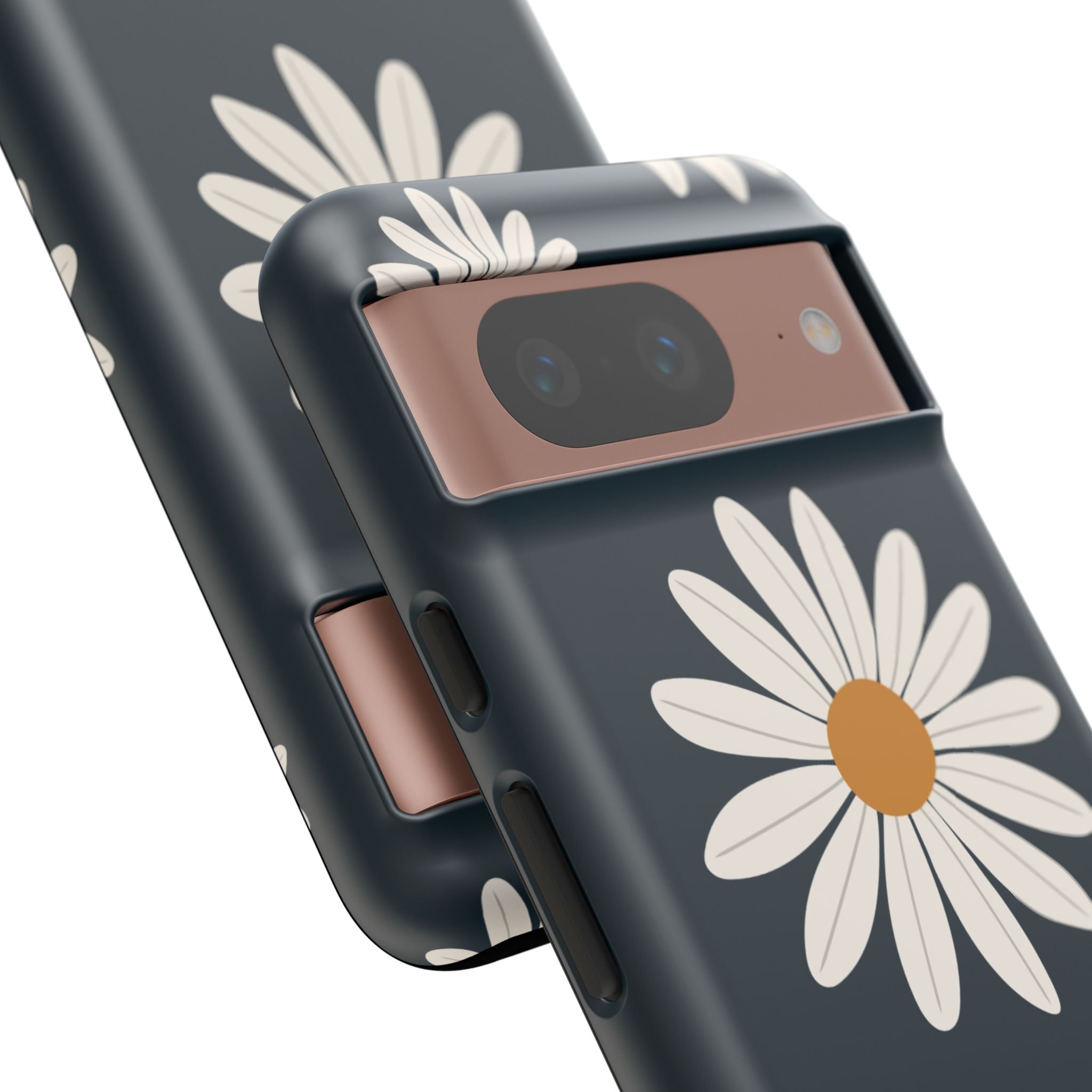 Daisy Phone Case, Floral Phone Cover, Tough Phone Case, Gift for Flower Lovers, Smartphone Accessory, Spring Design