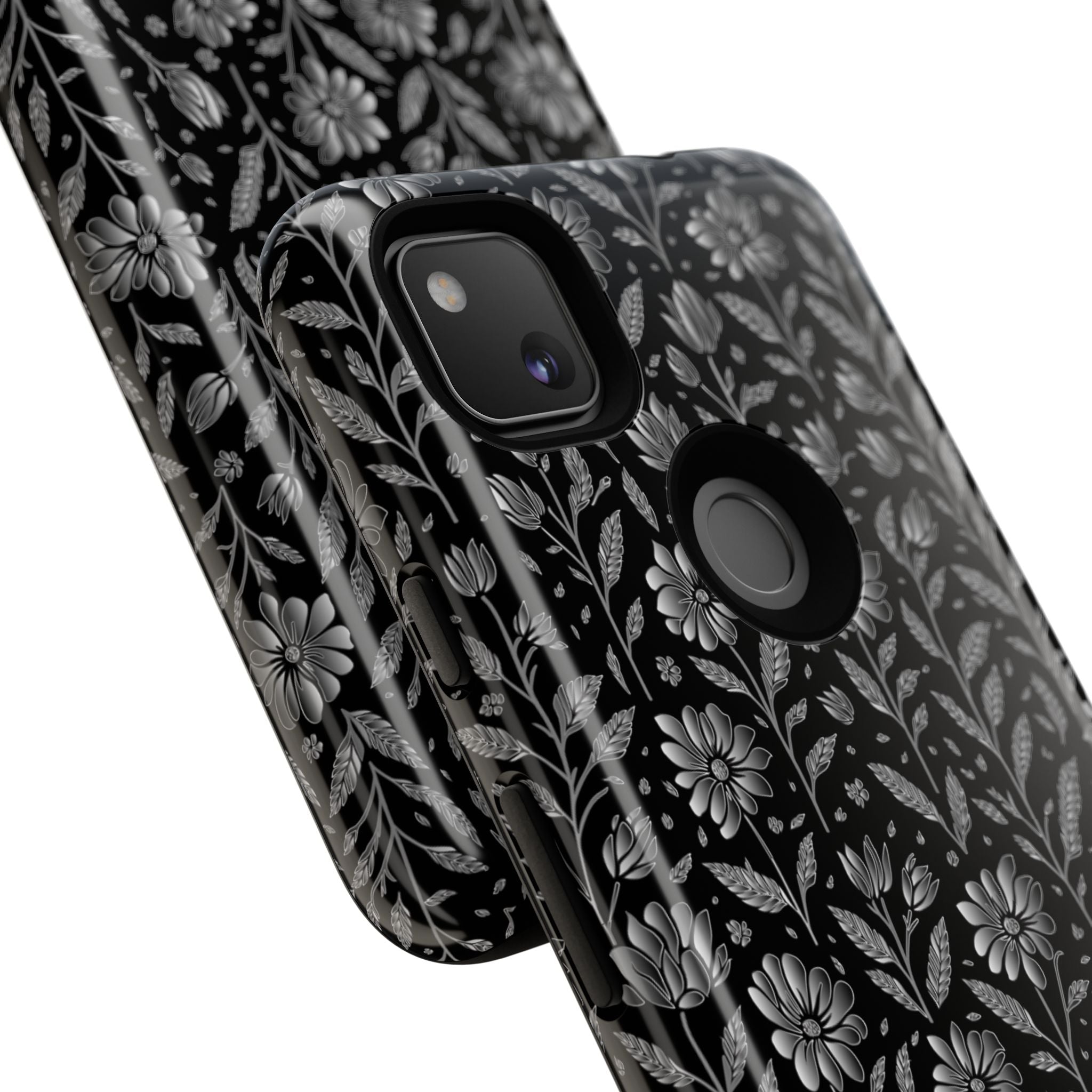 Stylish Floral Phone Case, Tough Floral Case, Botanical Phone Cover, Durable Floral Phone Protector, Gift for Her