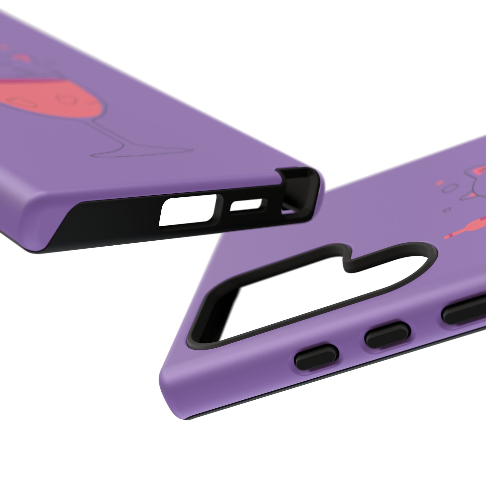 Cute Cat Phone Case, Fun Gift for Cat Lovers, Colorful Phone Cover, Pet Lover Accessory, Unique Cat Themed Case
