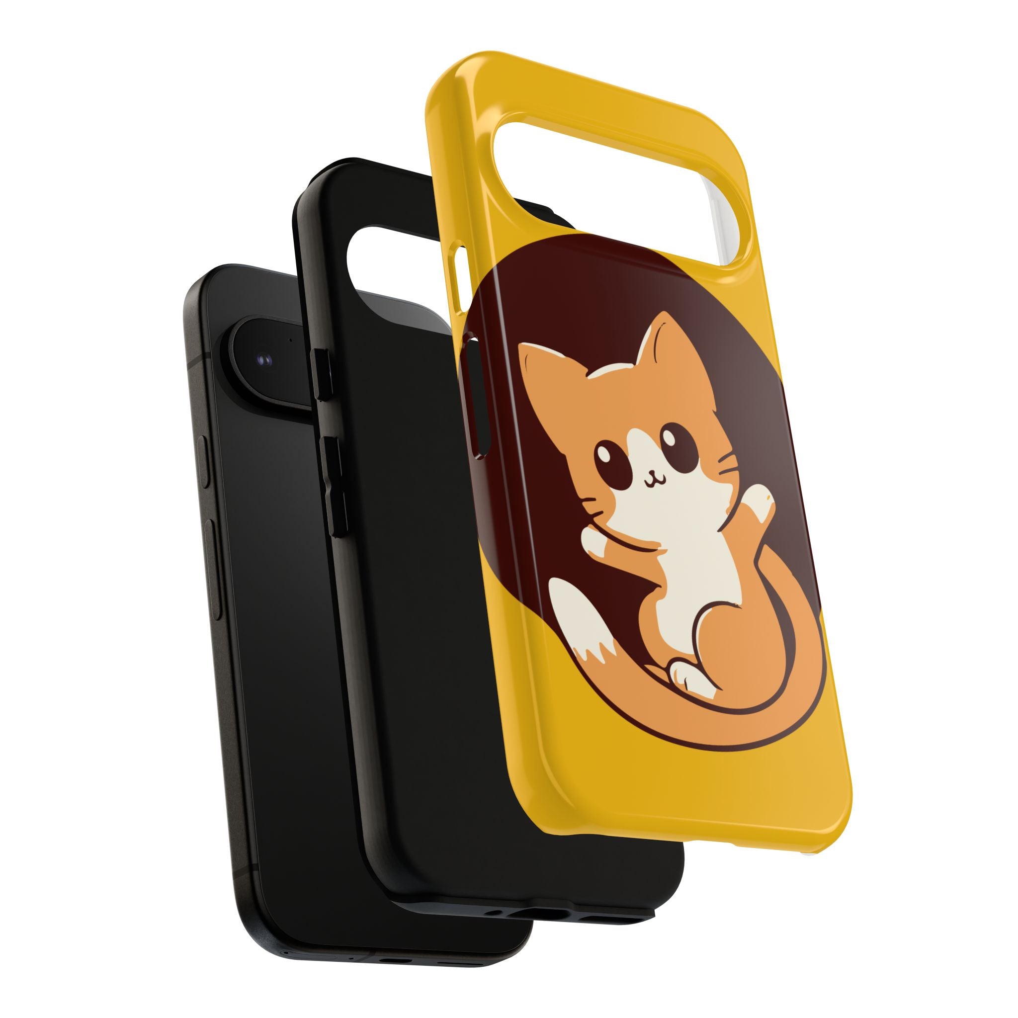 Cute Cat Phone Case | Tough Cases for Cat Lovers, Animal Design, Fun Gift, Unique Case, Durable Protection