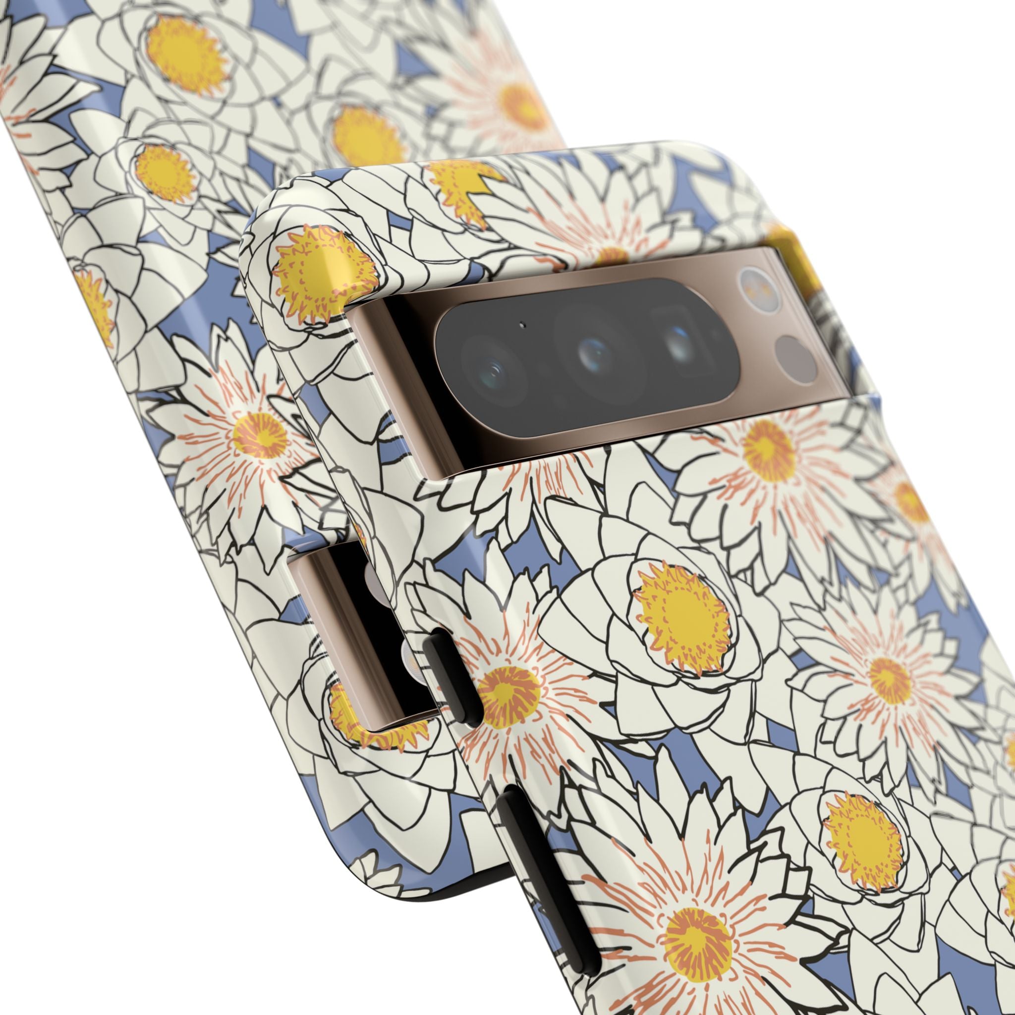 Stylish Phone Case, Floral Protective Cover, Gift for Nature Lovers, Trendy Tech Accessory, Customizable Phone Case