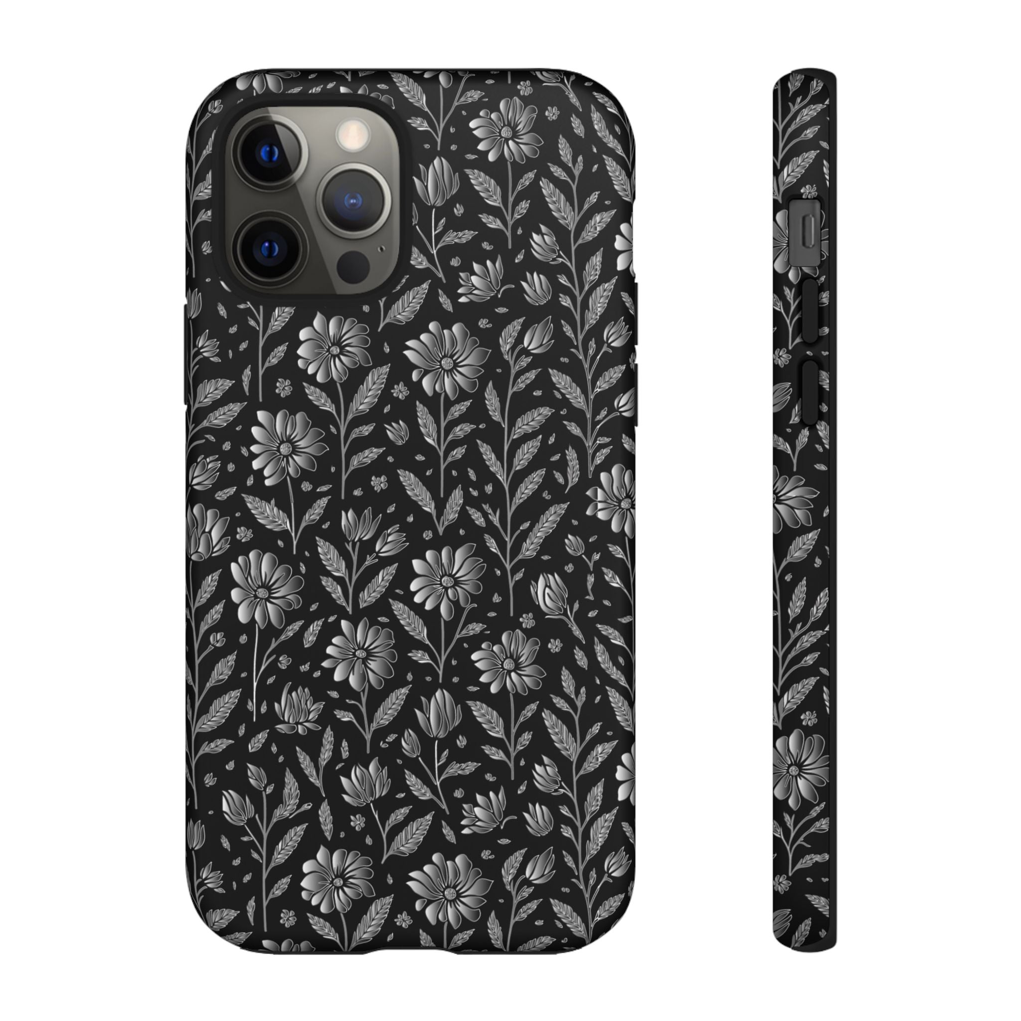 Stylish Floral Phone Case, Tough Floral Case, Botanical Phone Cover, Durable Floral Phone Protector, Gift for Her