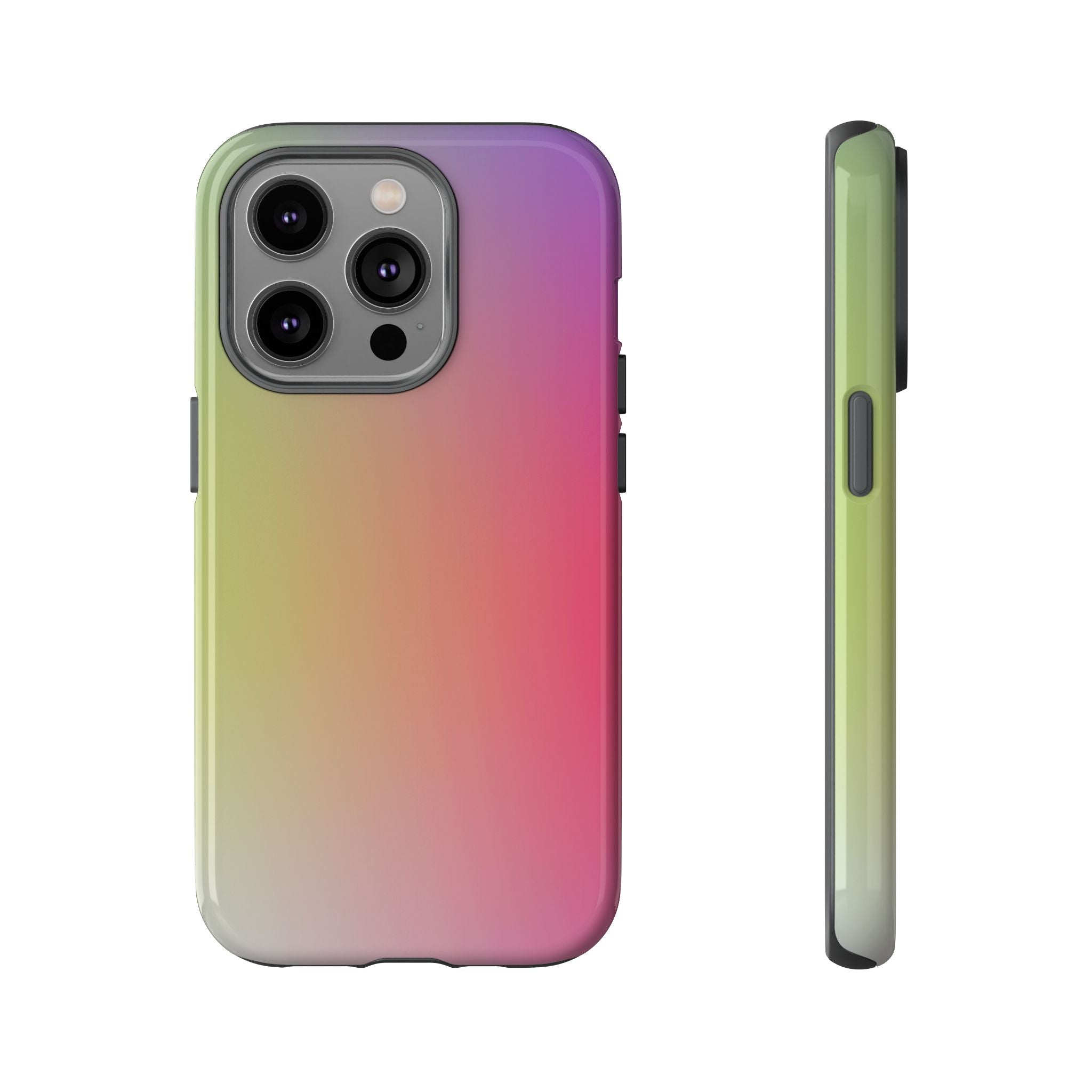 Gradient Phone Case, Tough Cases, Colorful Tech Accessory, Modern Phone Protection, Trendy Gift for Friends, Birthday, Holidays