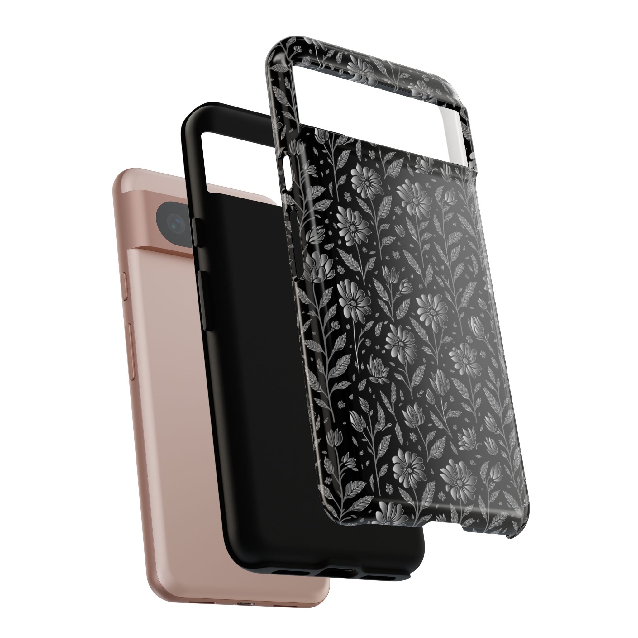 Stylish Floral Phone Case, Tough Floral Case, Botanical Phone Cover, Durable Floral Phone Protector, Gift for Her