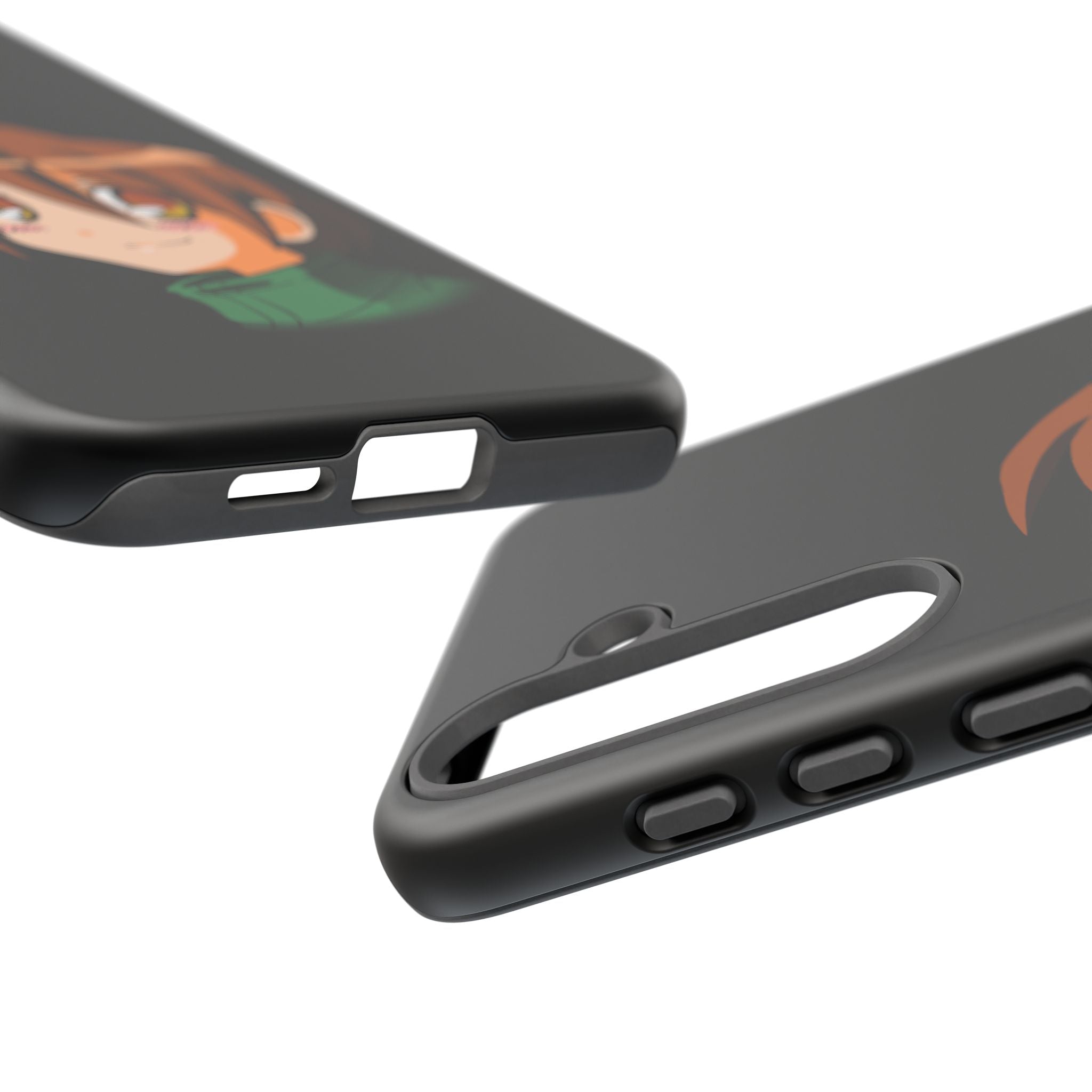 Anime Character Phone Case, Cute Phone Cover, Tough Cases for Teens, Customizable Gift, Geeky Accessories