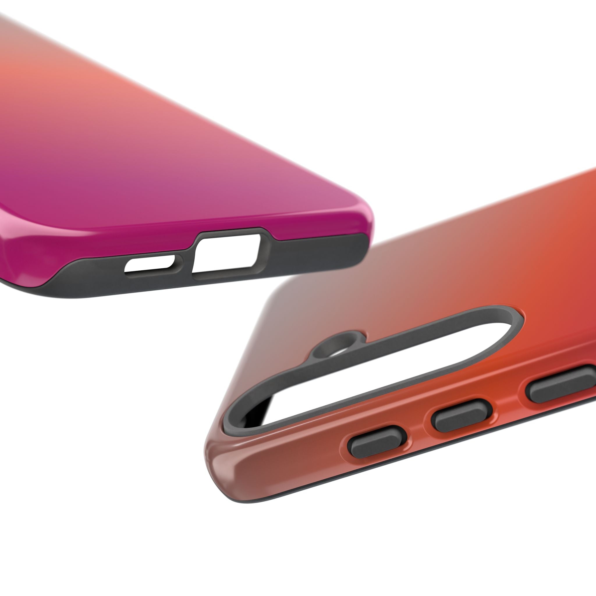 Gradient Phone Case, Custom Tough Case, Durable Phone Accessory, Vibrant Design, Gift for Tech Lovers, Birthday and Holiday Present
