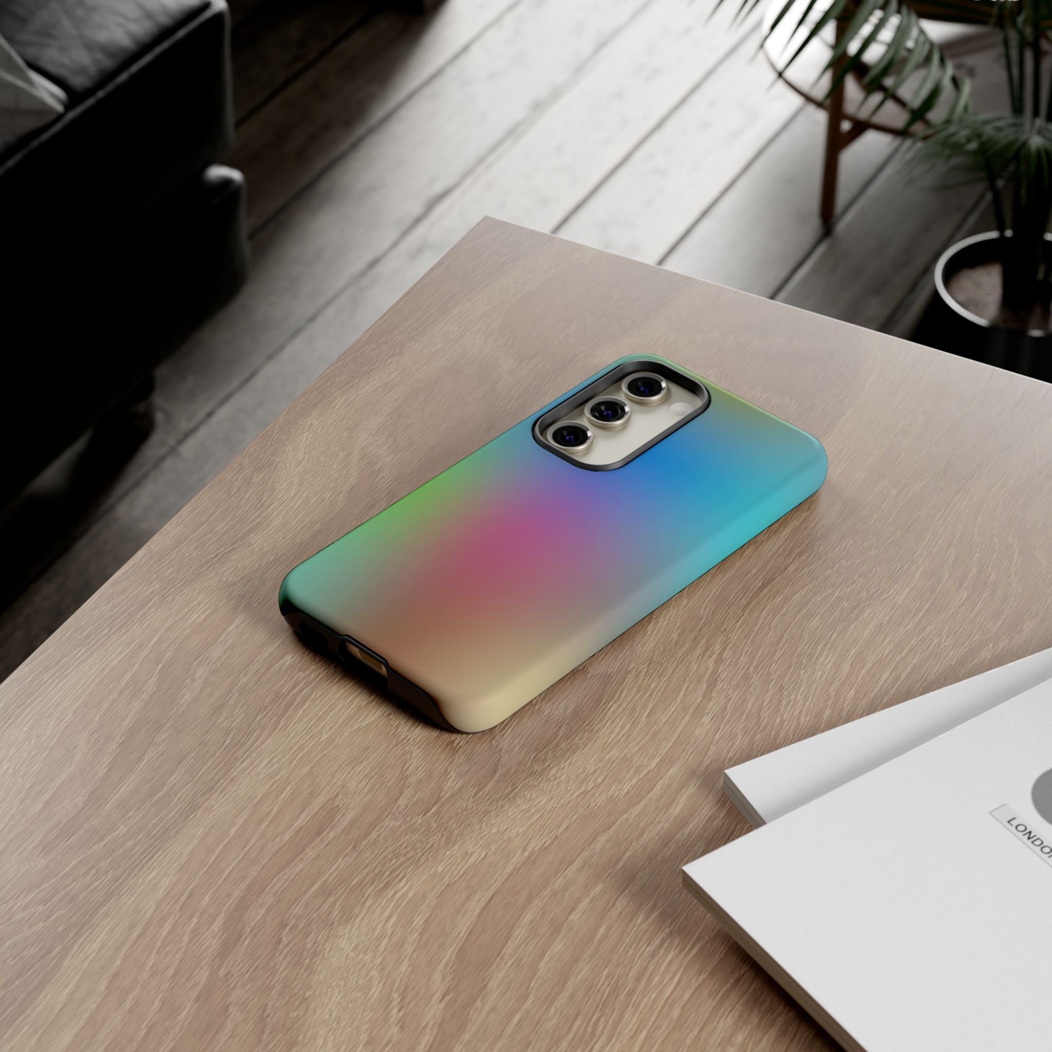 Colorful Mobile Phone Case, Unique Phone Cover, Stylish Phone Protector, Gift for Tech Lovers, Trendy Accessory