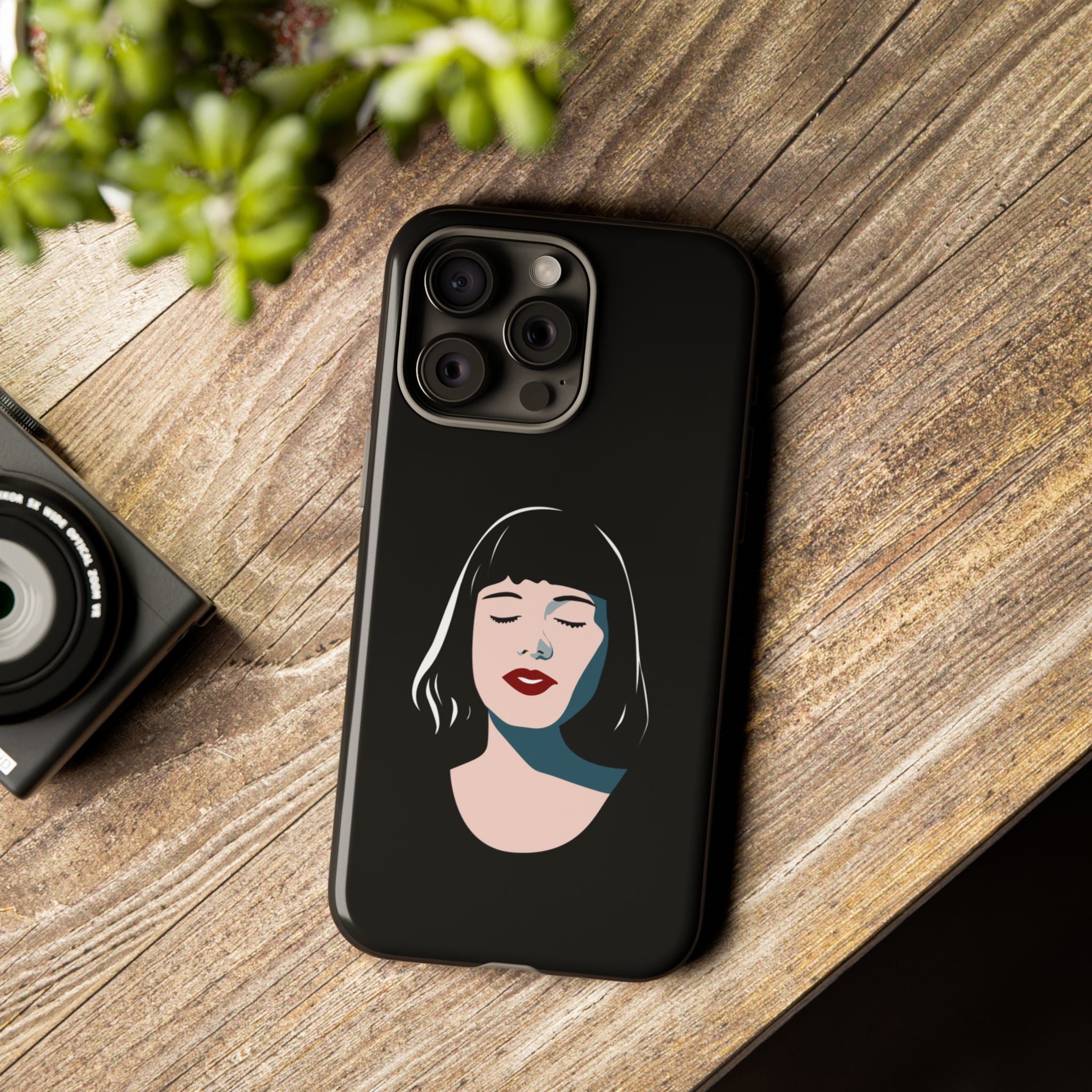 Aesthetic Phone Case, Art Deco iPhone Cover, Minimalist Cell Phone Protector, Gift for Her, Stylish Mobile Accessories