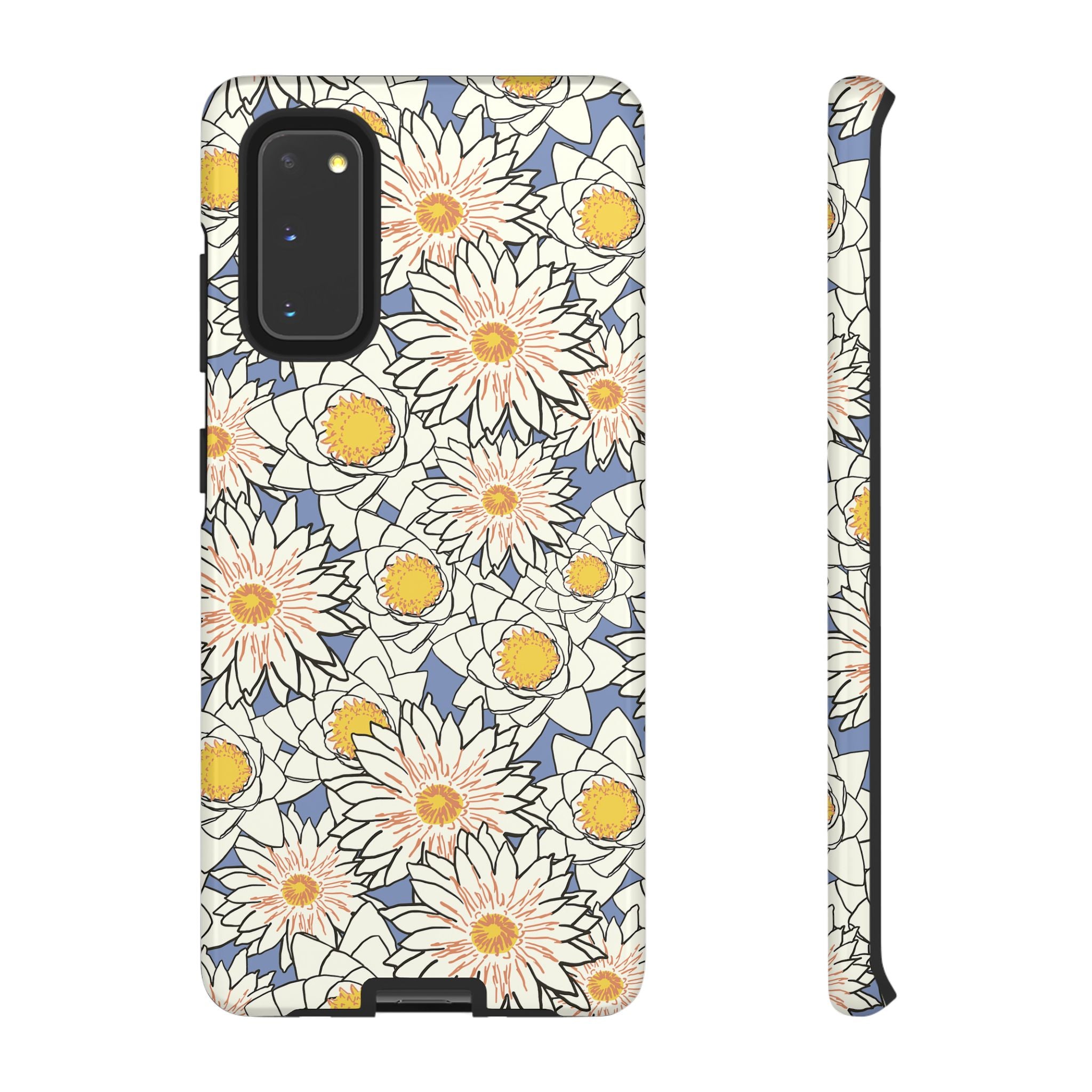 Stylish Phone Case, Floral Protective Cover, Gift for Nature Lovers, Trendy Tech Accessory, Customizable Phone Case