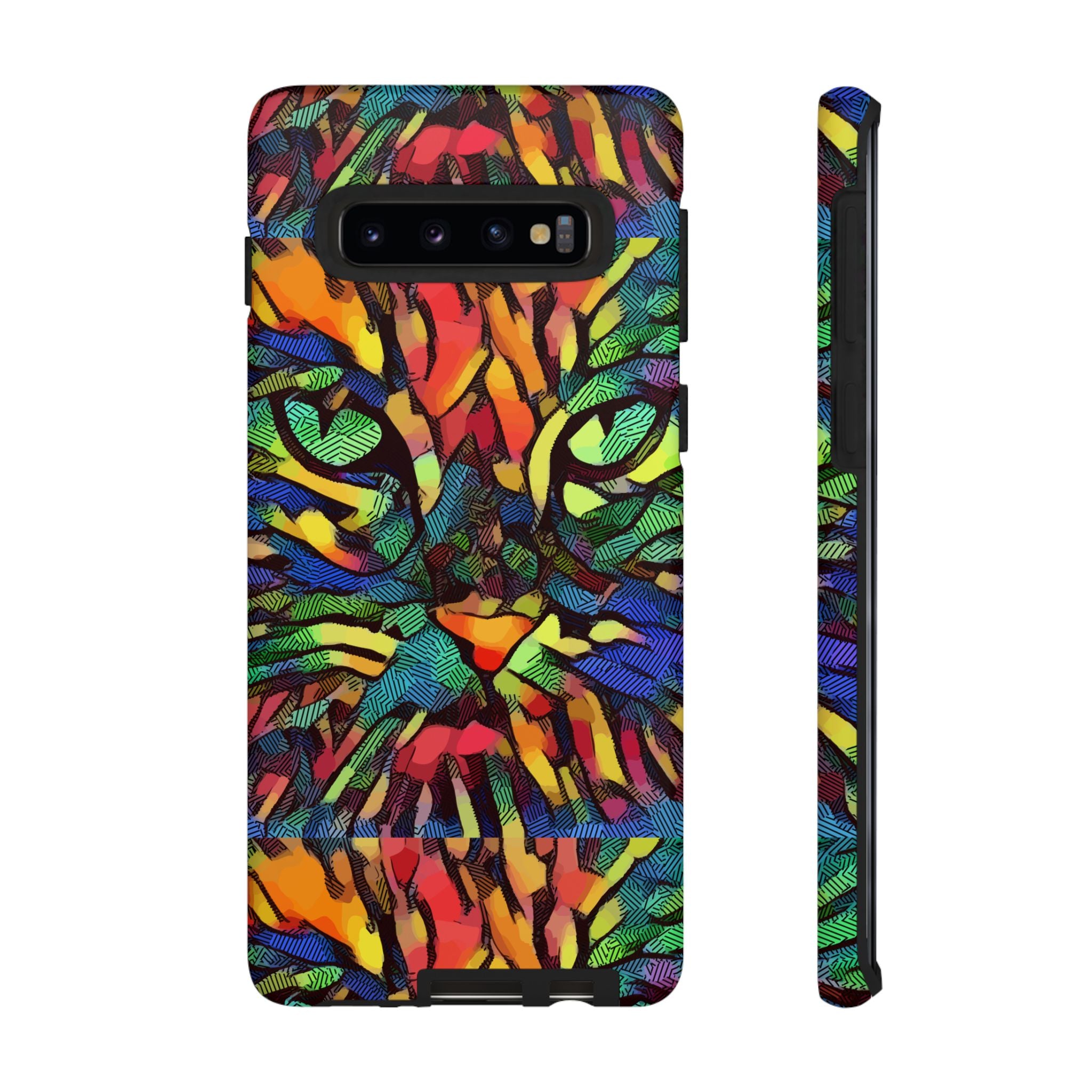 Colorful Phone Cases for Vibrant Style - Tough Cases, Unique Gifts, Animal Print, Artistic Design, Phone Accessories, Eco-Friendly