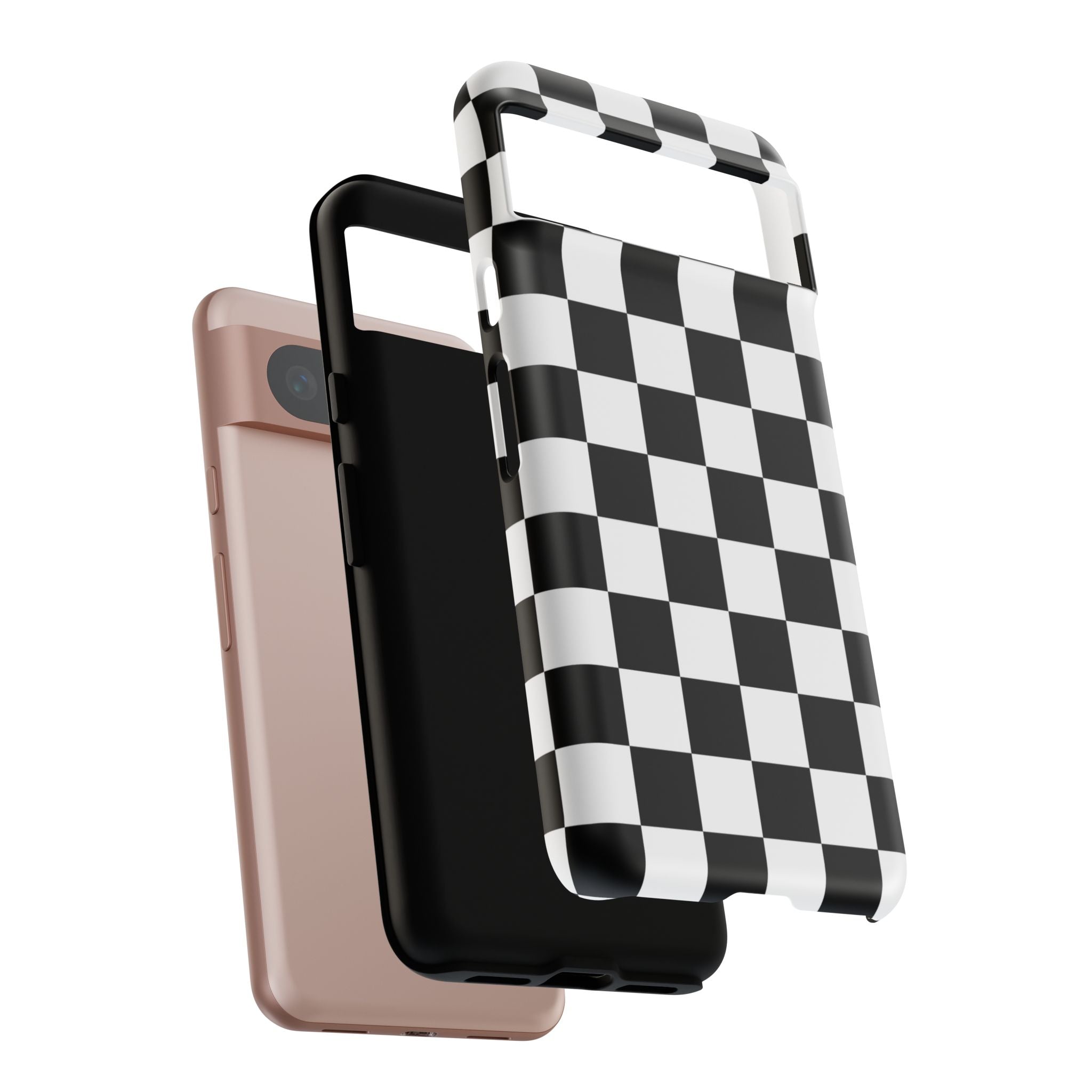 Stylish Checkered Phone Case | Trendy Protective Cover for iPhone, Gift for Teens, Fashion Accessory, Unique Design for All Occasions