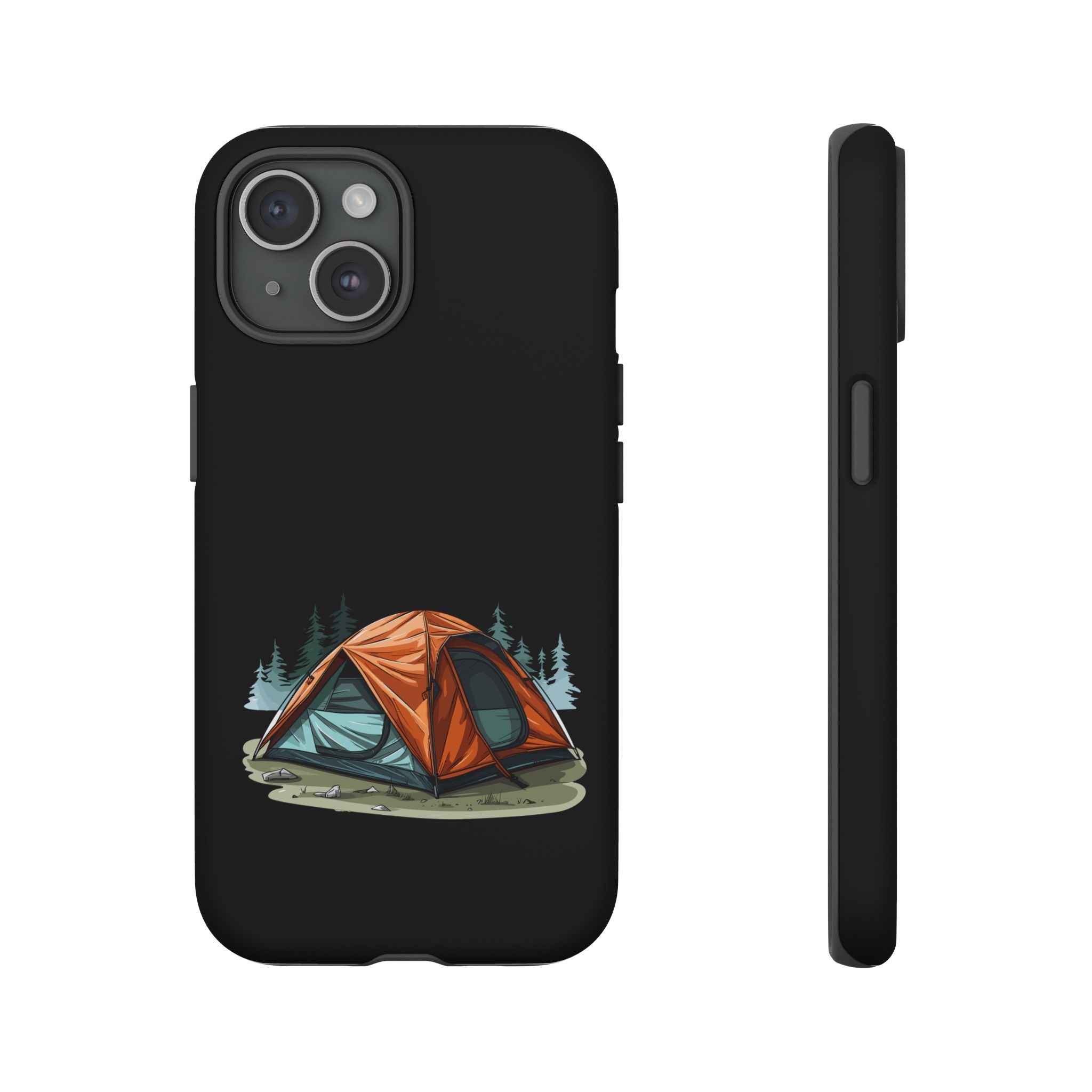 Camping Phone Case, Outdoor Adventure, Nature Lover Gift, Tough Cases, Hiking Accessory, Travel Gear, Camping Vibes