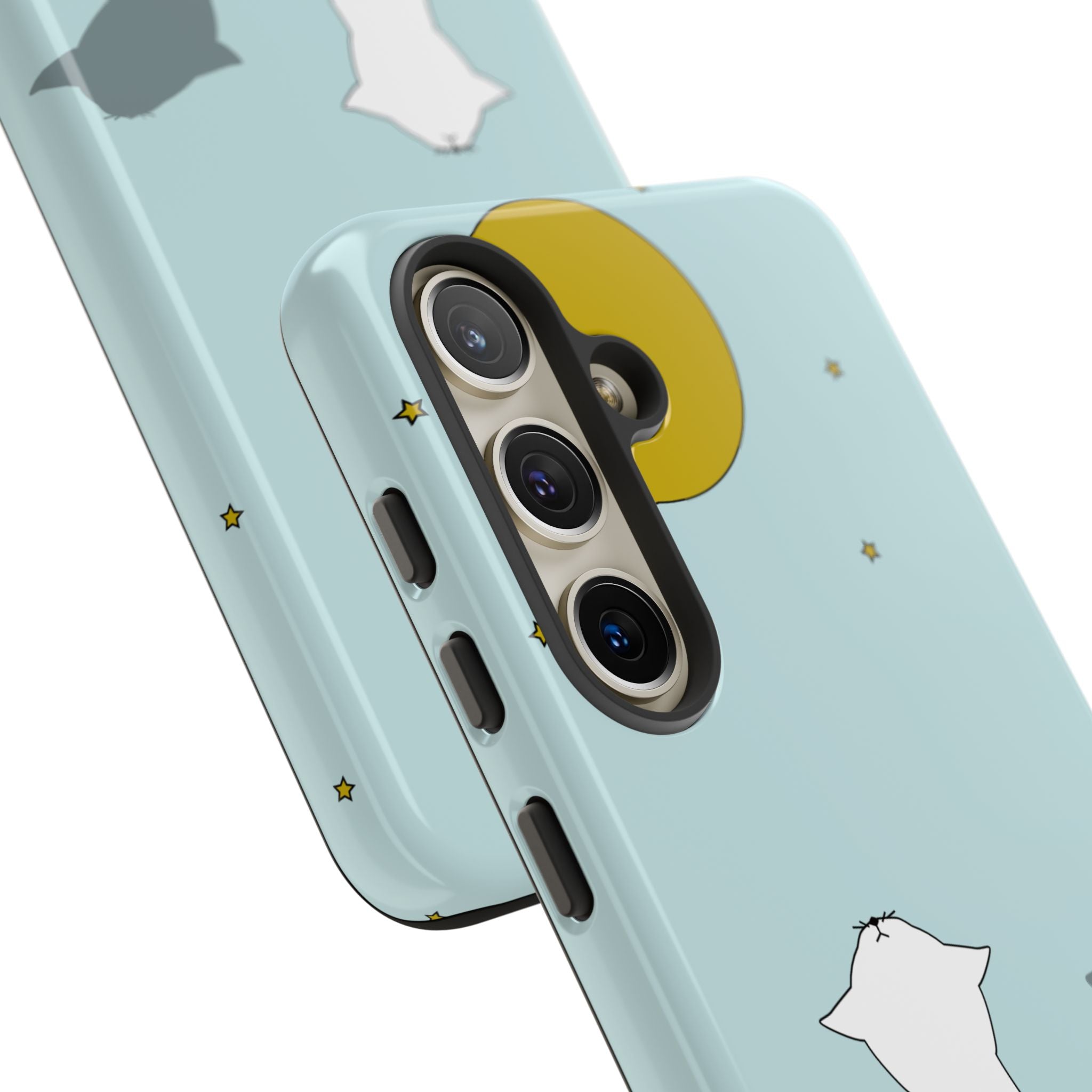 Cute Cat Phone Case, Tough Phone Cover, Pet Lover Gift, Unique Case, Animal Decor, Birthday Gift