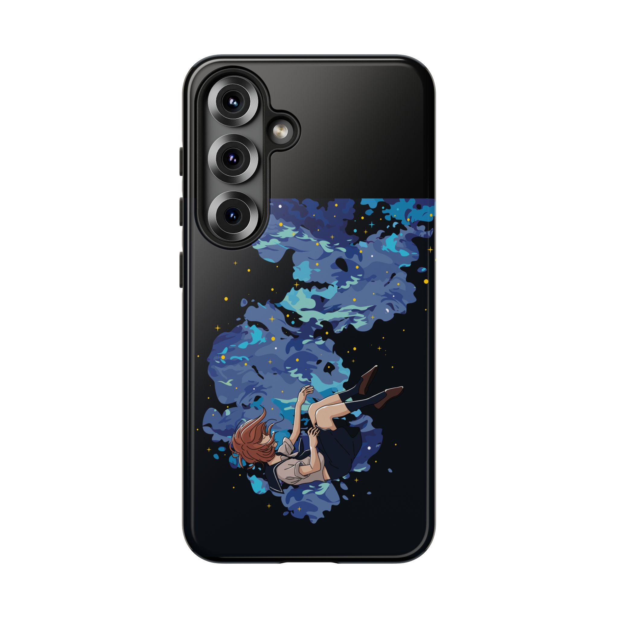 Tough Cases Phone Case - Artistic Galaxy Design, Cute Sleeve for Teens, Gift for Students, Unique Mobile Accessory, Trendy Tech Protection