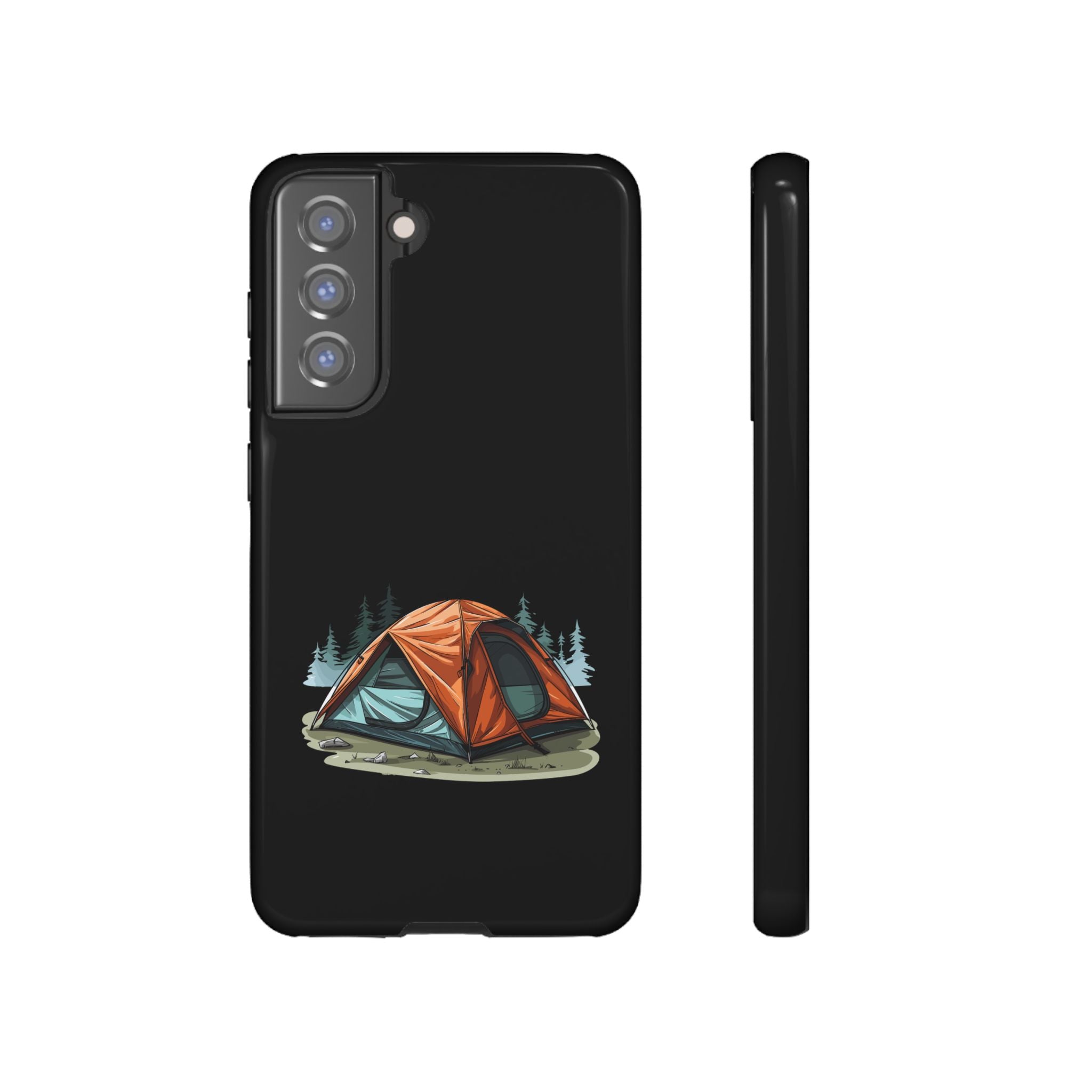 Camping Phone Case, Outdoor Adventure, Nature Lover Gift, Tough Cases, Hiking Accessory, Travel Gear, Camping Vibes