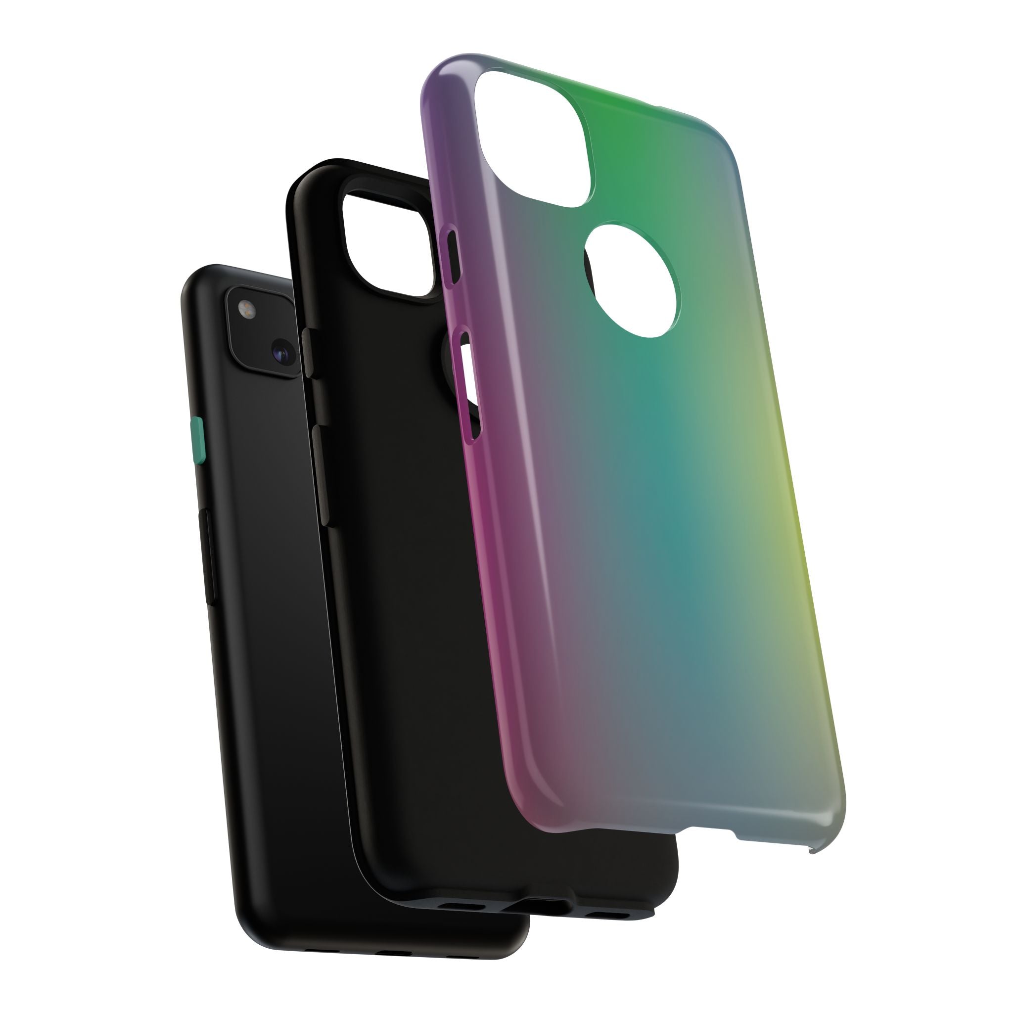Gradient Phone Case, Tough Cases, Stylish Phone Protector, Unique Phone Cover, Gift for Tech Lovers, Colorful Phone Accessory