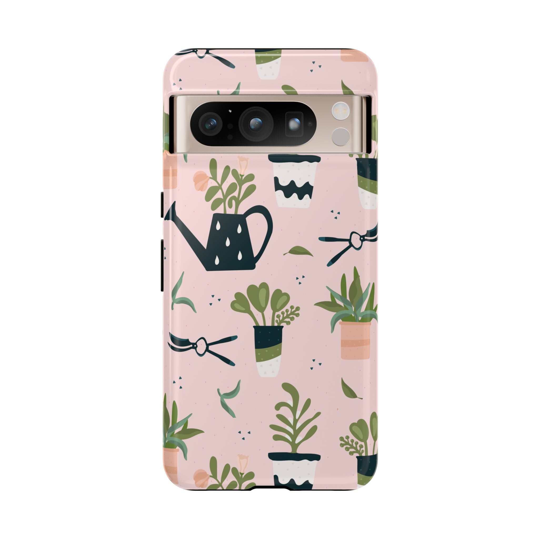Floral Phone Case, Cute Plant Lover Case, Gift for Gardeners, Phone Cover, Green Thumb Accessories, Mother's Day Gift
