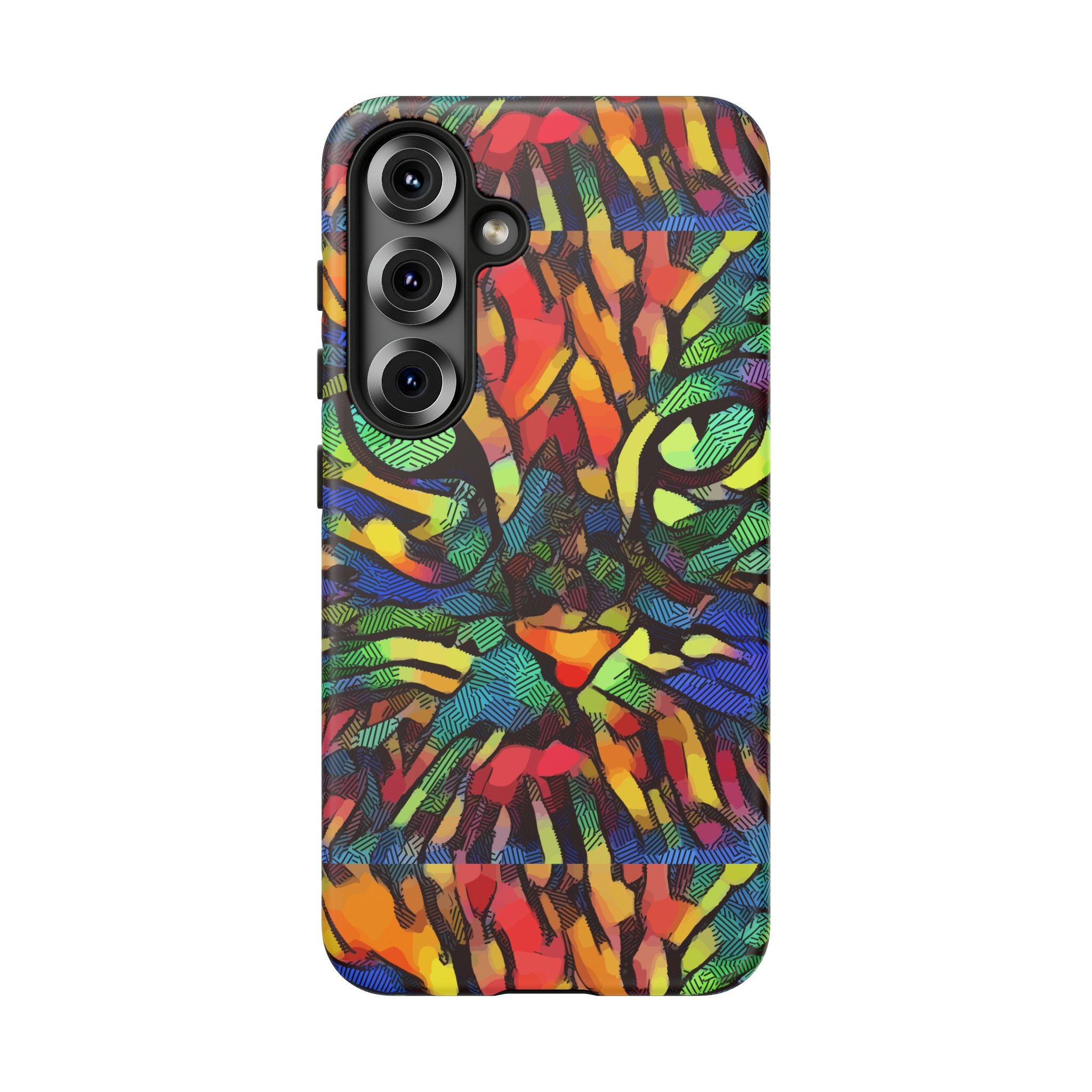 Colorful Phone Cases for Vibrant Style - Tough Cases, Unique Gifts, Animal Print, Artistic Design, Phone Accessories, Eco-Friendly