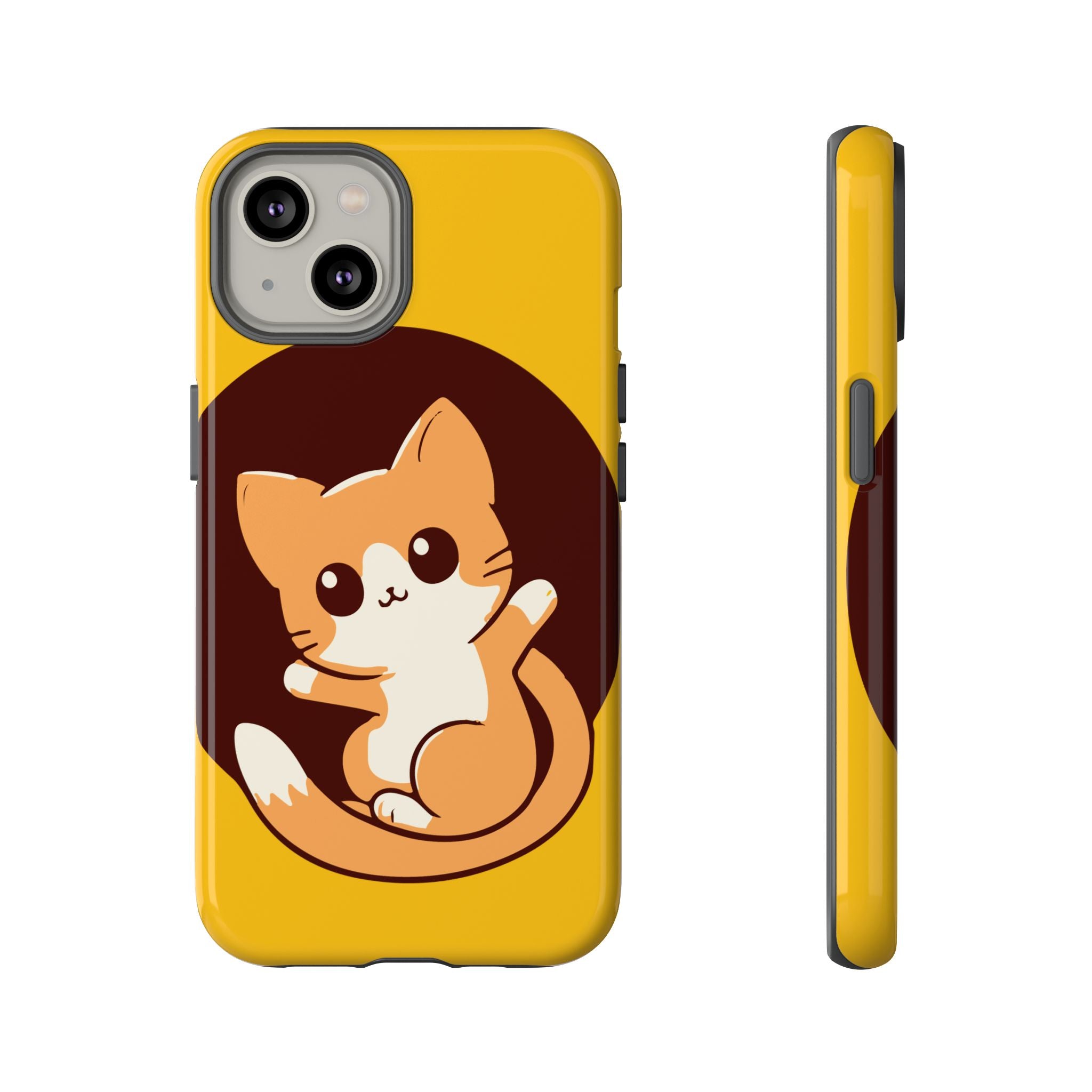 Cute Cat Phone Case | Tough Cases for Cat Lovers, Animal Design, Fun Gift, Unique Case, Durable Protection