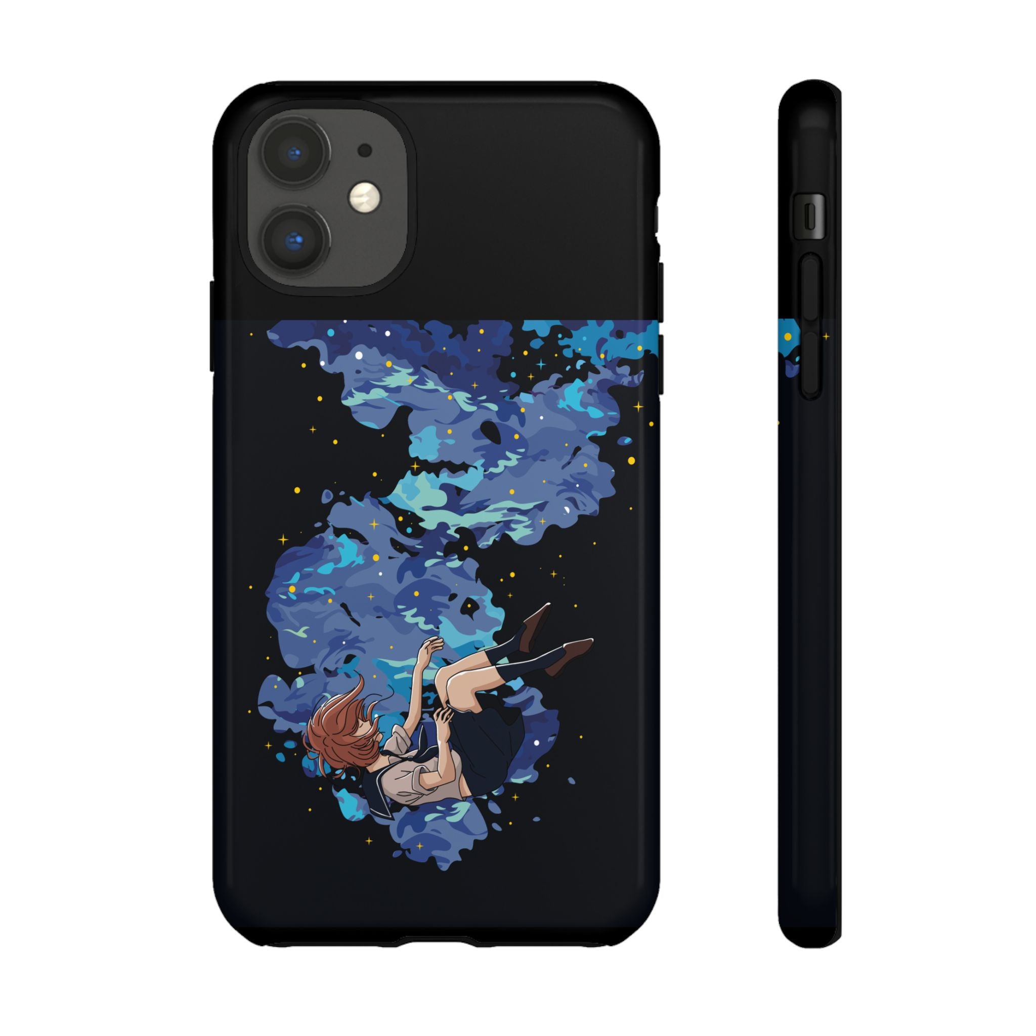 Tough Cases Phone Case - Artistic Galaxy Design, Cute Sleeve for Teens, Gift for Students, Unique Mobile Accessory, Trendy Tech Protection