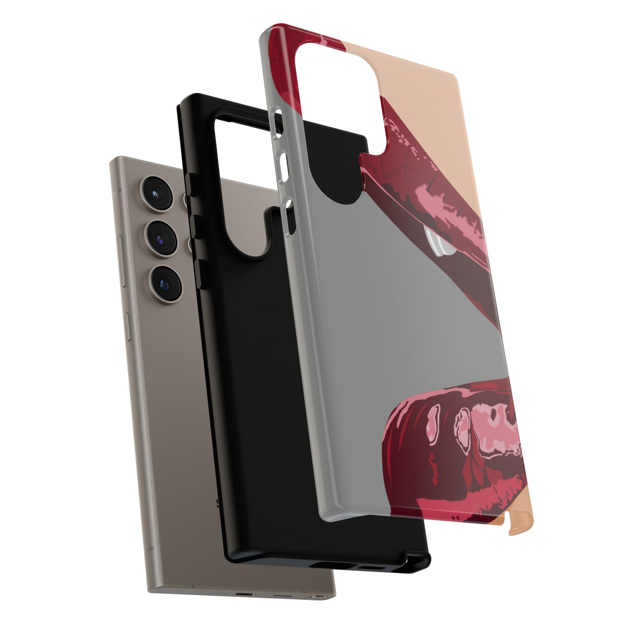 Sassy Phone Case for Tough Souls | Edgy Cell Phone Cover, Unique Gift for Her, Birthday, Christmas, Teenager Accessory