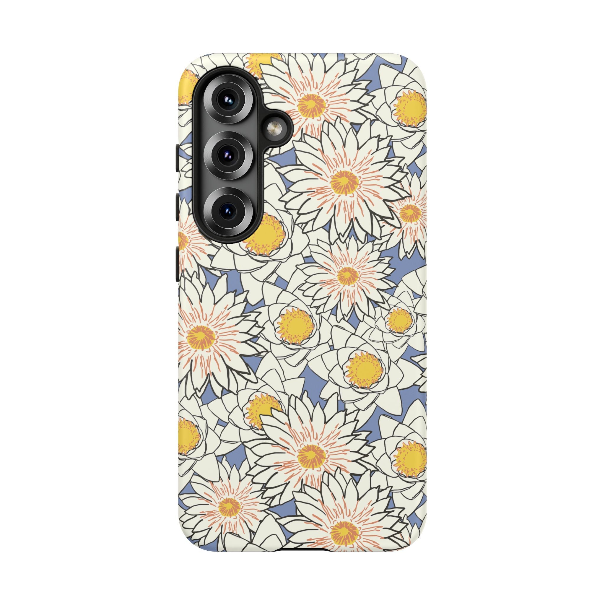 Stylish Phone Case, Floral Protective Cover, Gift for Nature Lovers, Trendy Tech Accessory, Customizable Phone Case