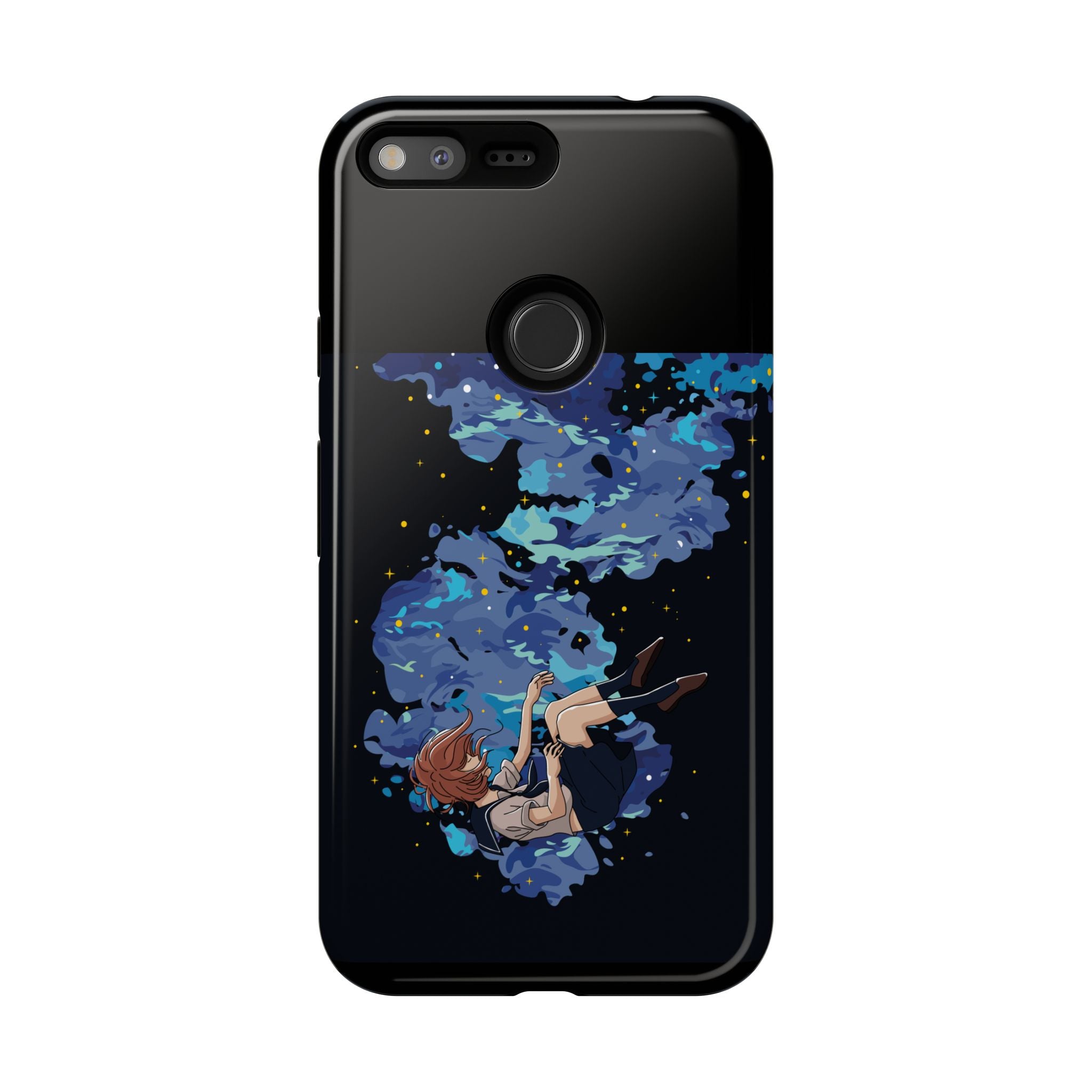 Tough Cases Phone Case - Artistic Galaxy Design, Cute Sleeve for Teens, Gift for Students, Unique Mobile Accessory, Trendy Tech Protection