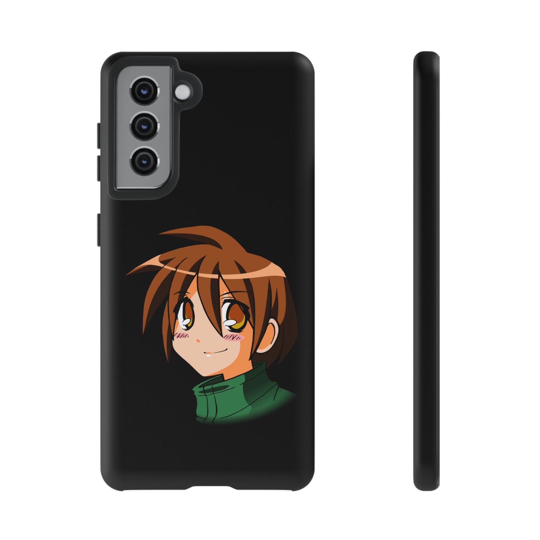 Anime Character Phone Case, Cute Phone Cover, Tough Cases for Teens, Customizable Gift, Geeky Accessories