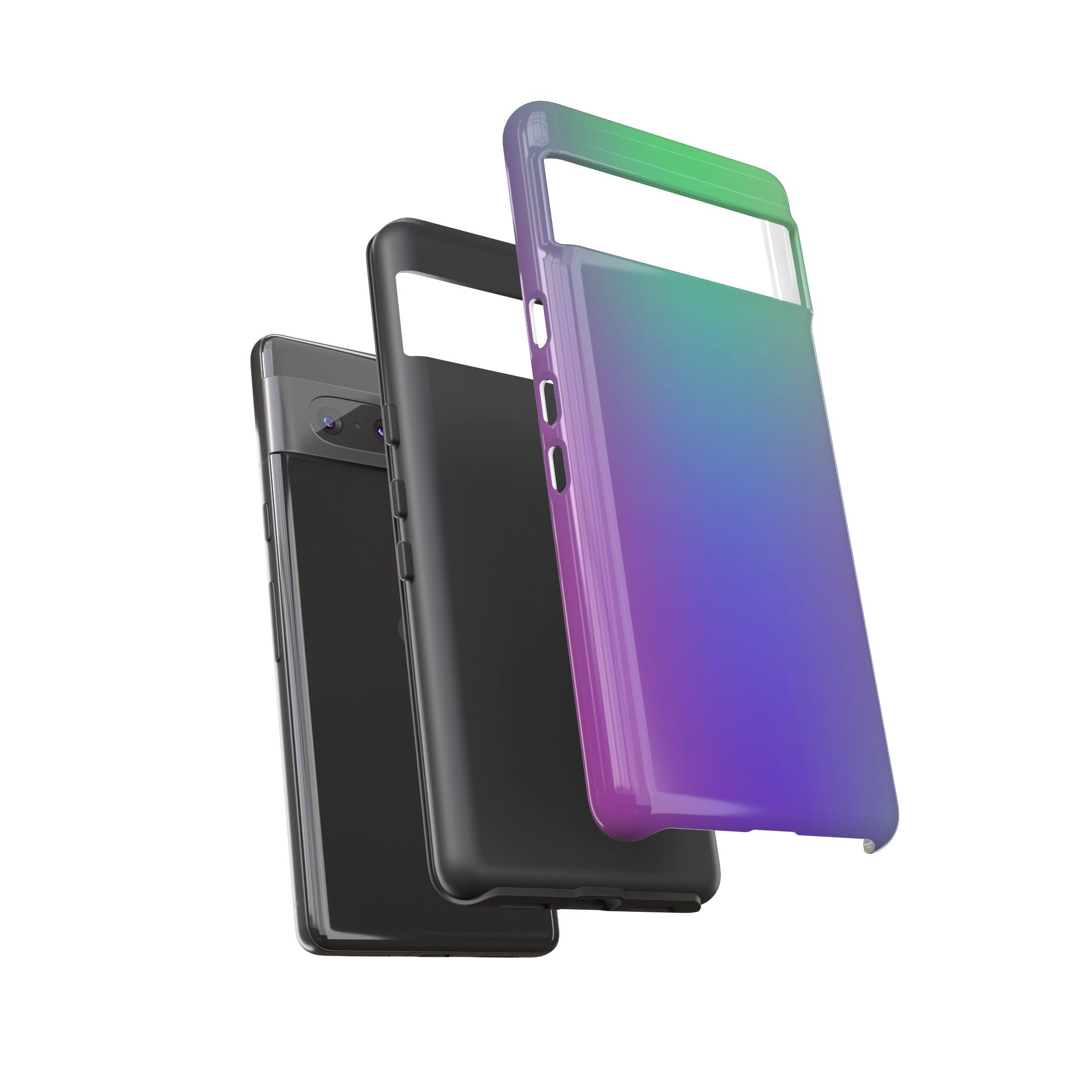 Gradient Phone Case, Durable Phone Protector, Trendy Cell Phone Accessory, Gift for Tech Lovers, Stylish Mobile Case